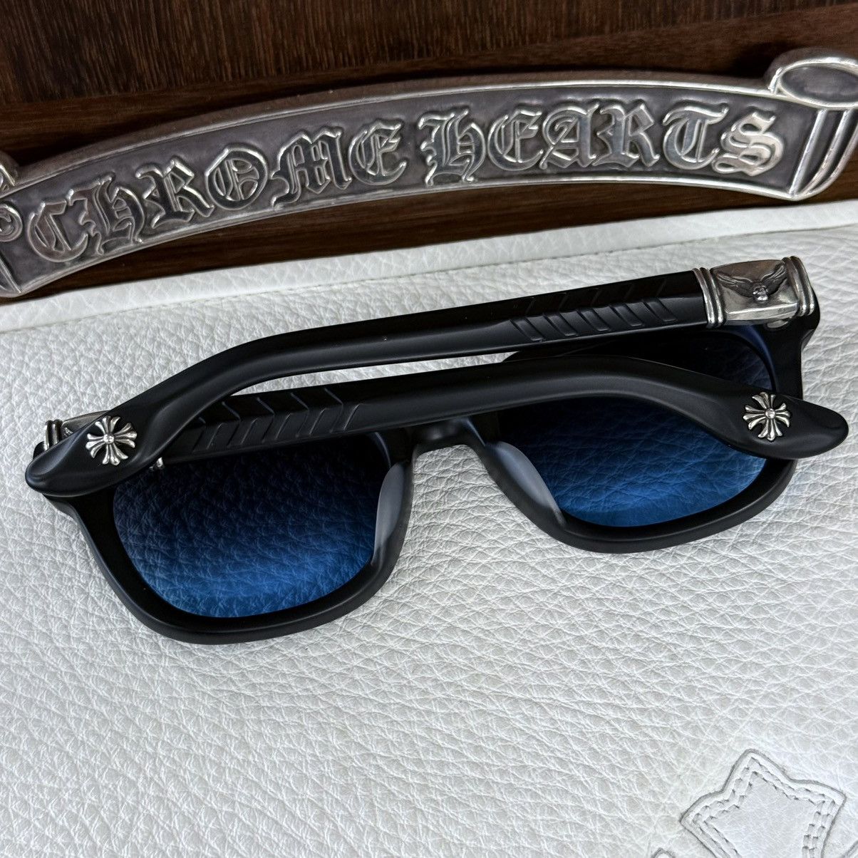 Chrome Hearts Chrome Hearts WELL HELL YEAH 1/1 ‘Oceans Depth’ Sunglasse Size ONE SIZE - 2 Thumbnail