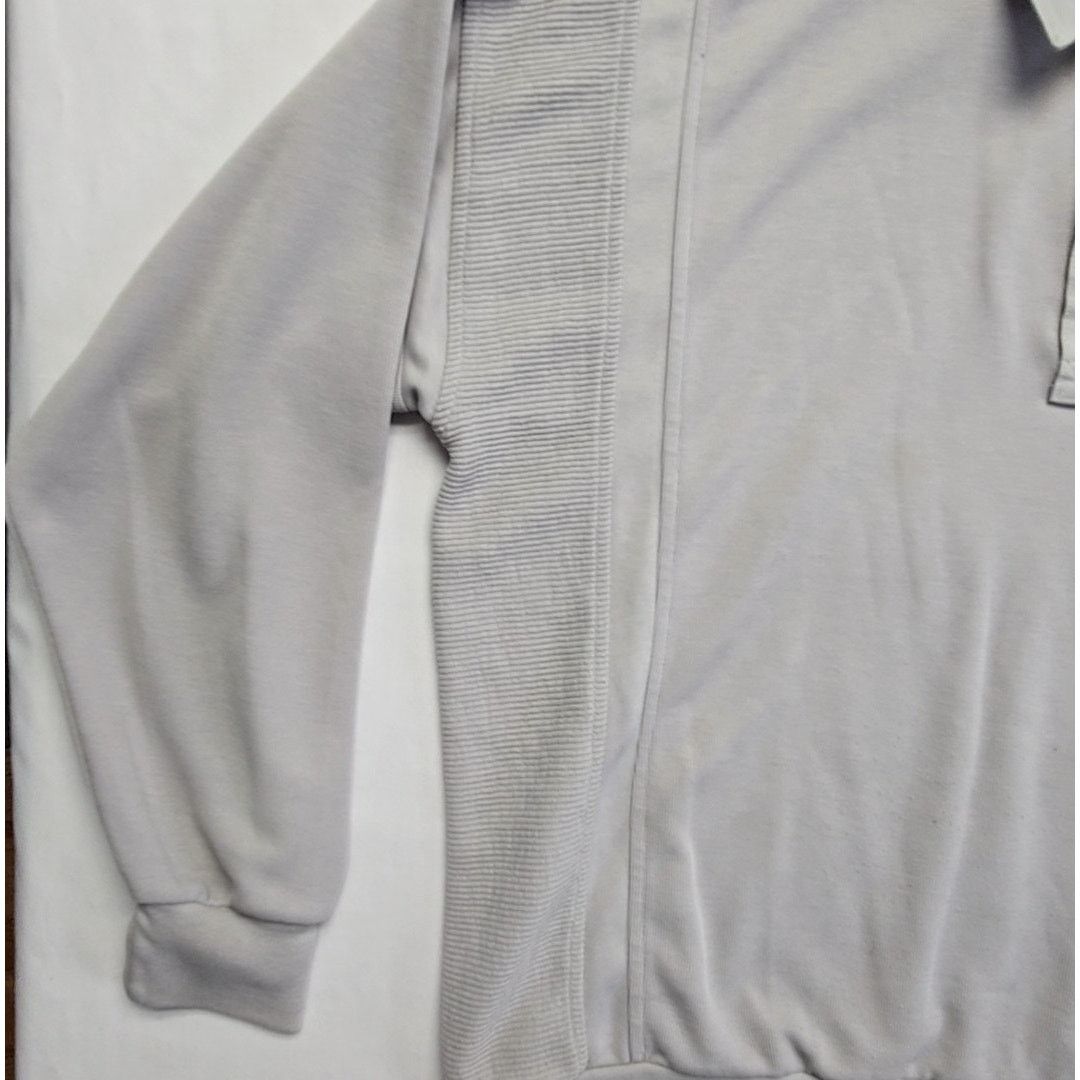 Vintage Vintage Knightsbridge Shirt Gray Ribbed XL Polo Long Sleeve Size US XL / EU 56 / 4 - 7 Thumbnail