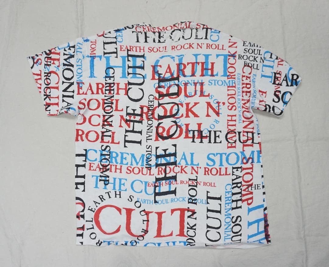 Vintage 90's THE CULT Tシャツ Fear of God Size US L / EU 52-54 / 3 - 4 Thumbnail
