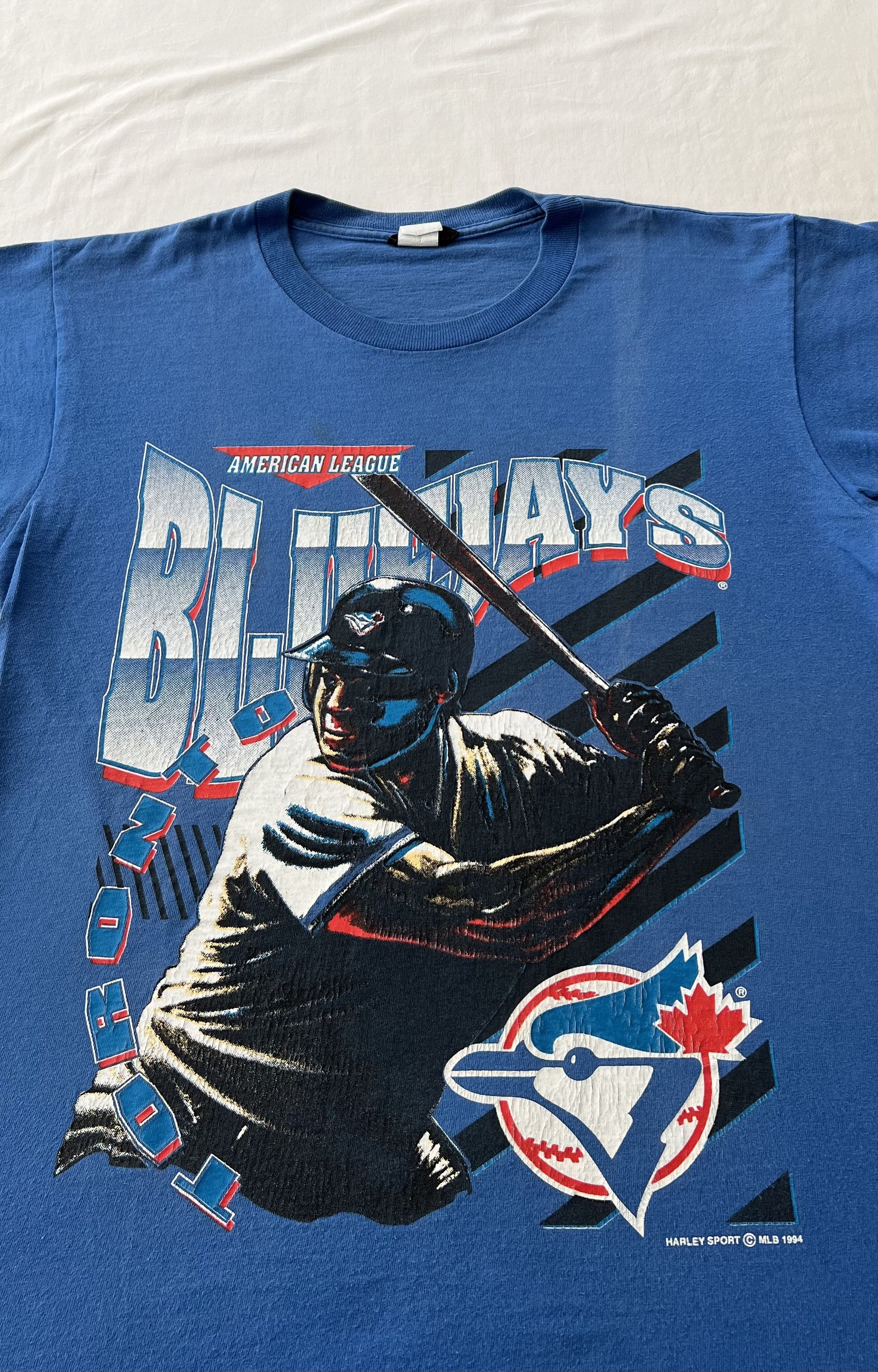MLB Vintage 1994 Toronto Blue Jays MLB Blue T-shirt Size US M / EU 48-50 / 2 - 3 Thumbnail