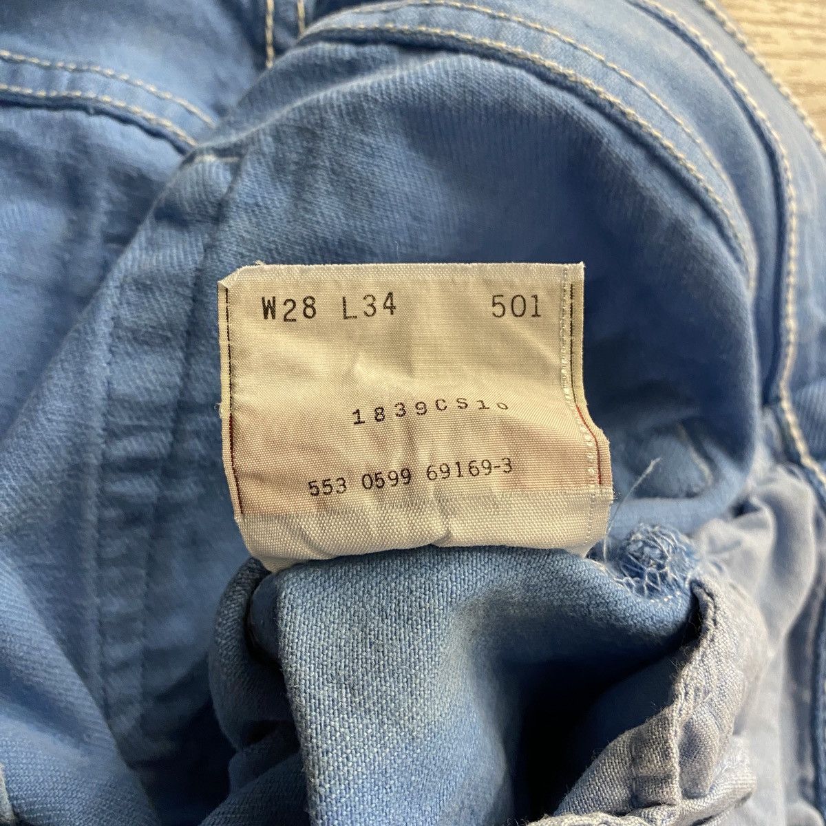 Levi's Levi's 501 Deadstock 1990's Size US 28 / EU 44 - 4 Thumbnail