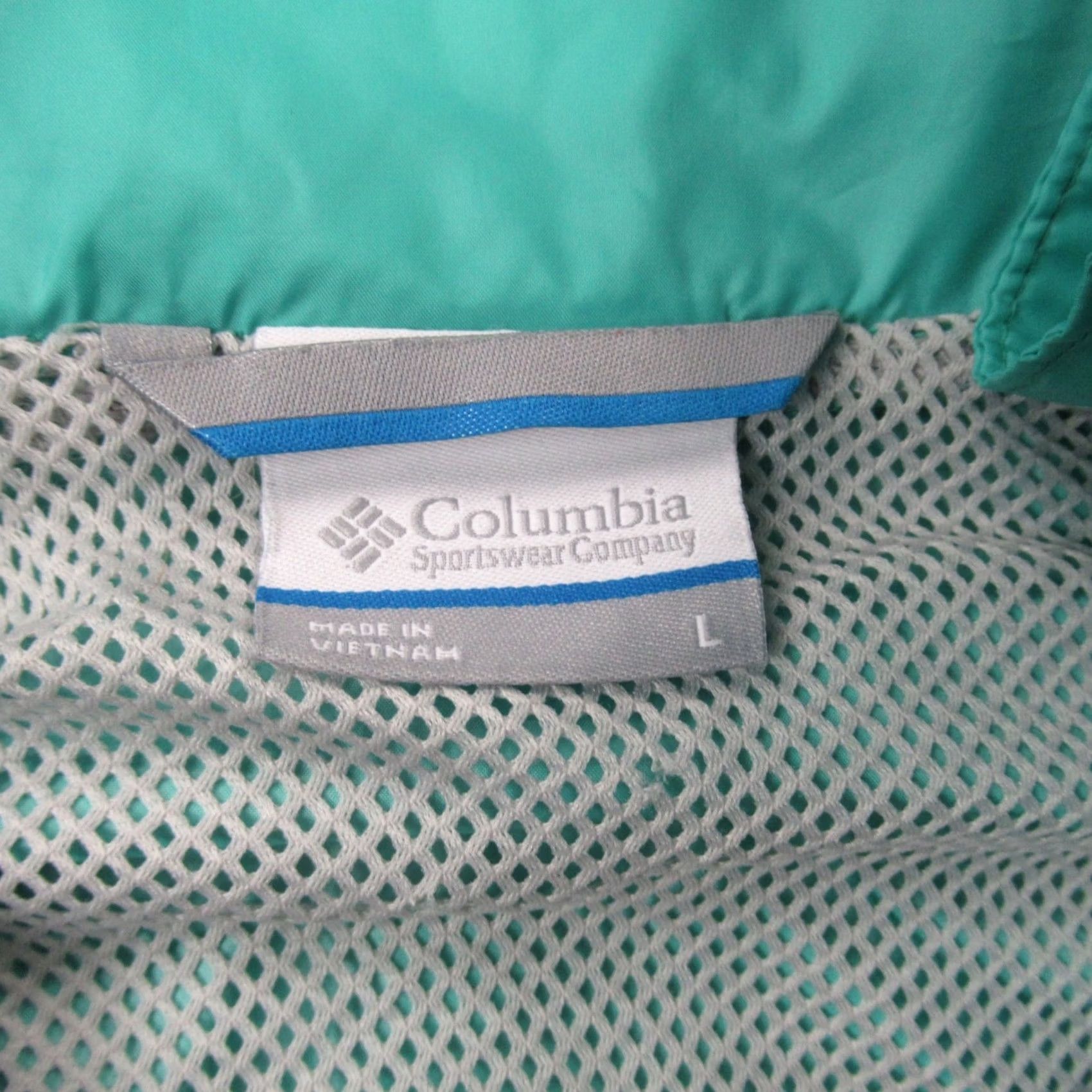 Vintage Columbia Jacket Womens Large Green Full Zip Hooded Long Sleeve Outdoors Size L / US 10 / IT 46 - 3 Thumbnail