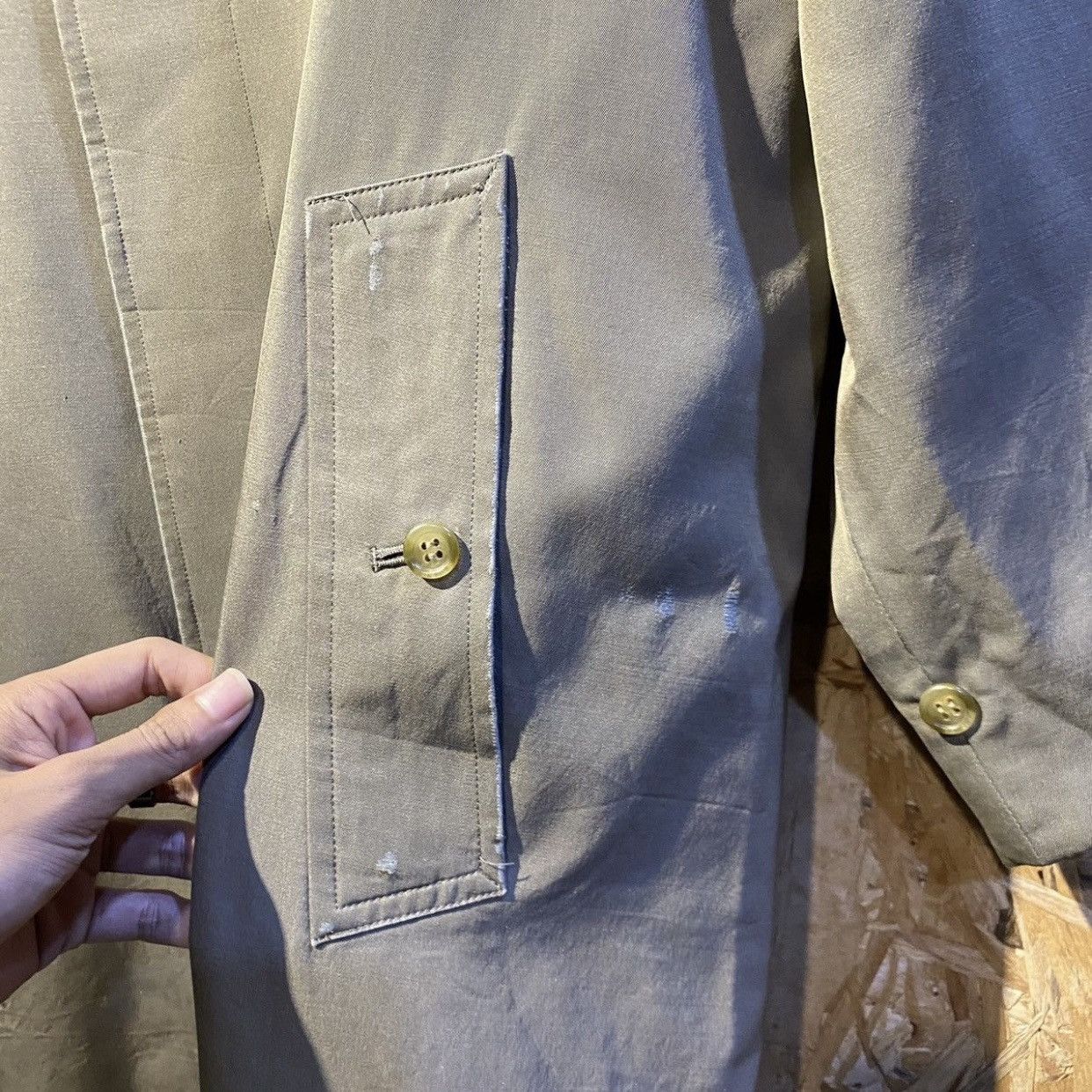 Burberry × Designer × Vintage Vintage Burberrys Prorsum Prestige Collection Trench Coat Size US XL / EU 56 / 4 - 11 Thumbnail
