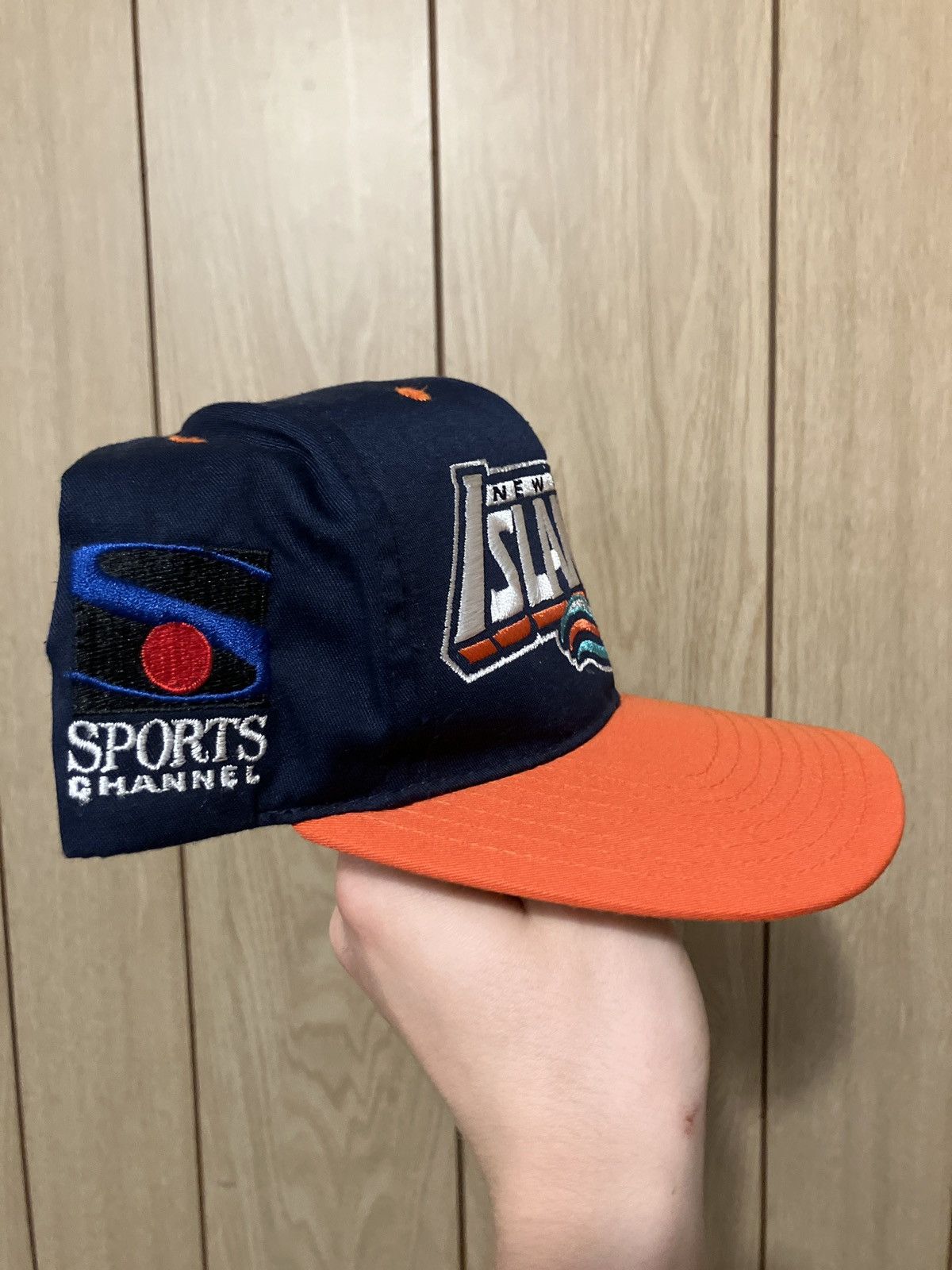 JCPenney Vintage 1990s New York Islanders Hat Size ONE SIZE - 6 Thumbnail