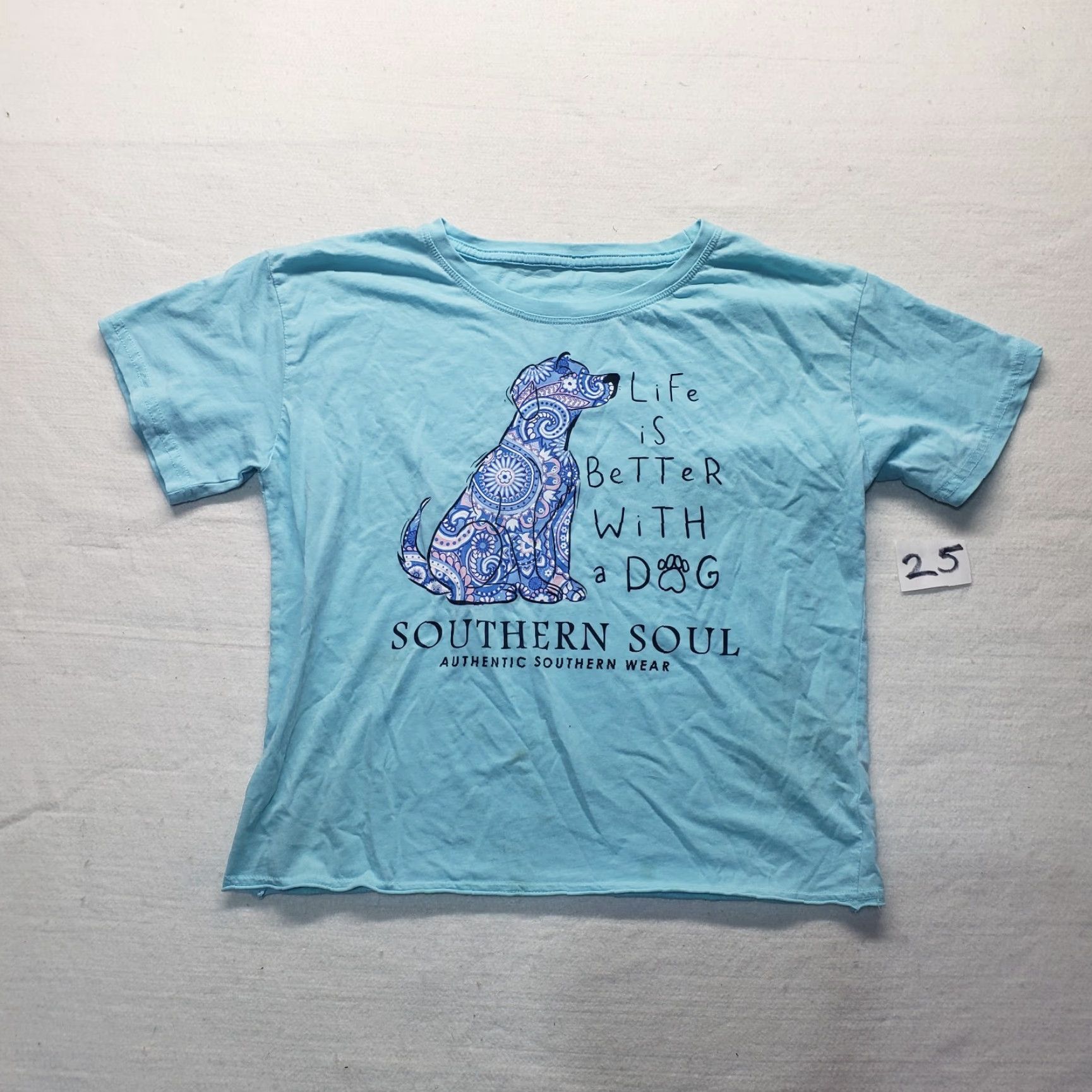 Vintage VINTAGE Better with a Dog Shirt Adult Womens M Blue Dog Nautical 90s/Party Womens Shirt M Regular Cotton Polyester Size M / US 6-8 / IT 42-44 - 2 Thumbnail