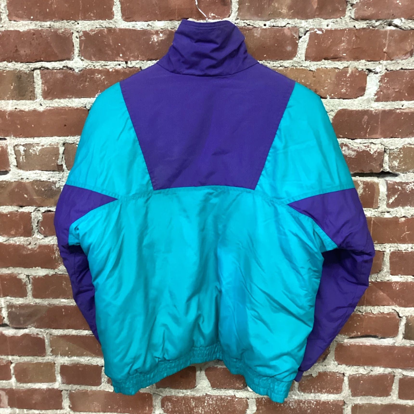 Pinko VTG Columbia Whirlibird Jacket Purple Pink Green Women M Reversible 90s Ski Snowboard Size M / US 6-8 / IT 42-44 - 4 Thumbnail