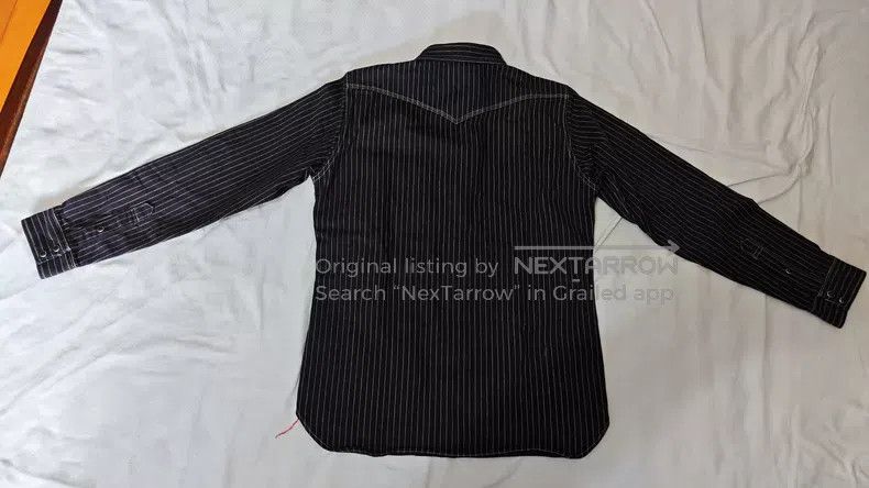 Iron Heart Iron Heart Heavy striped shirt Size US XL / EU 56 / 4 - 2 Thumbnail