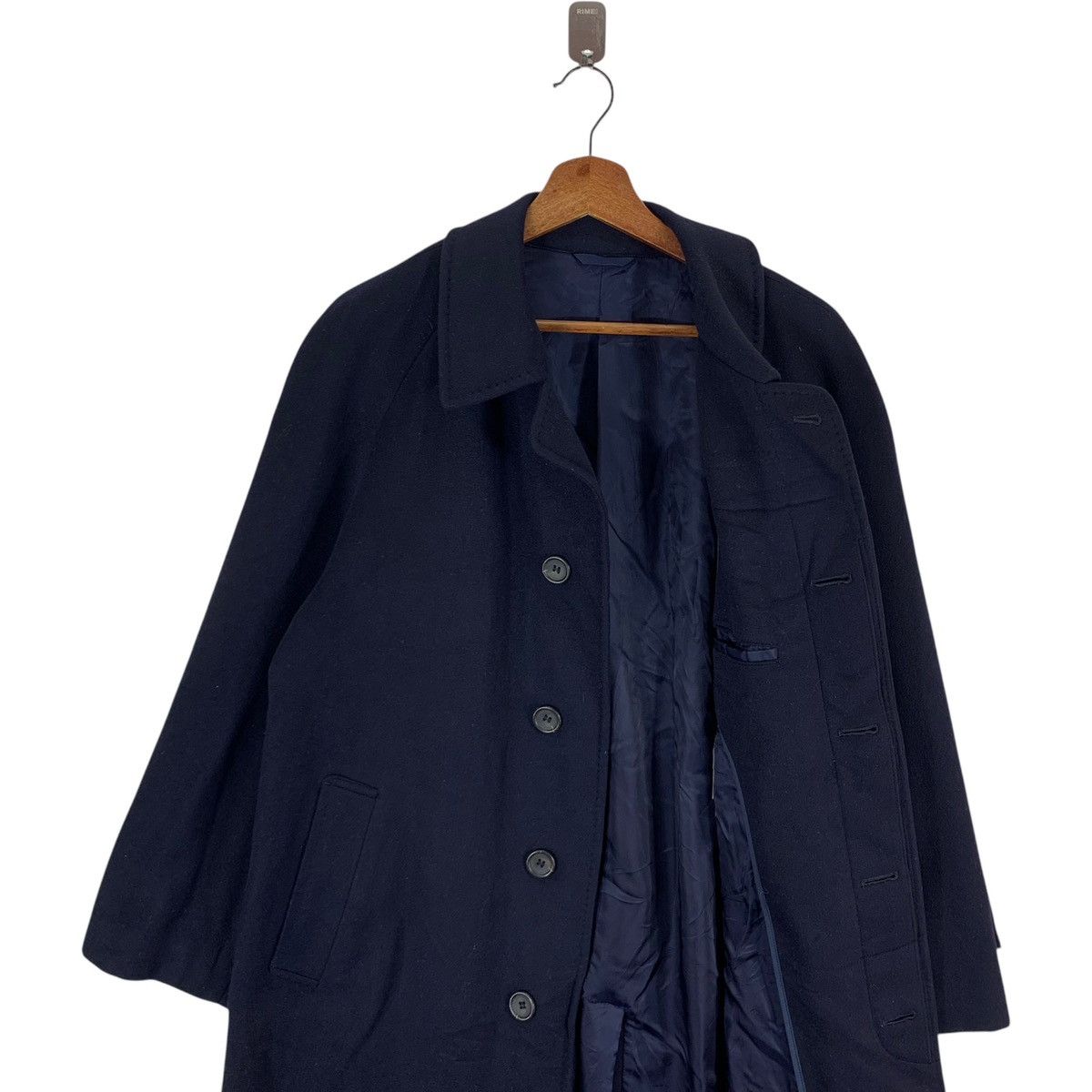 Designer VINTAGE WALTER PELLACCI PUGLIELLI ITALY WOOL OVERCOAT Size US M / EU 48-50 / 2 - 6 Thumbnail