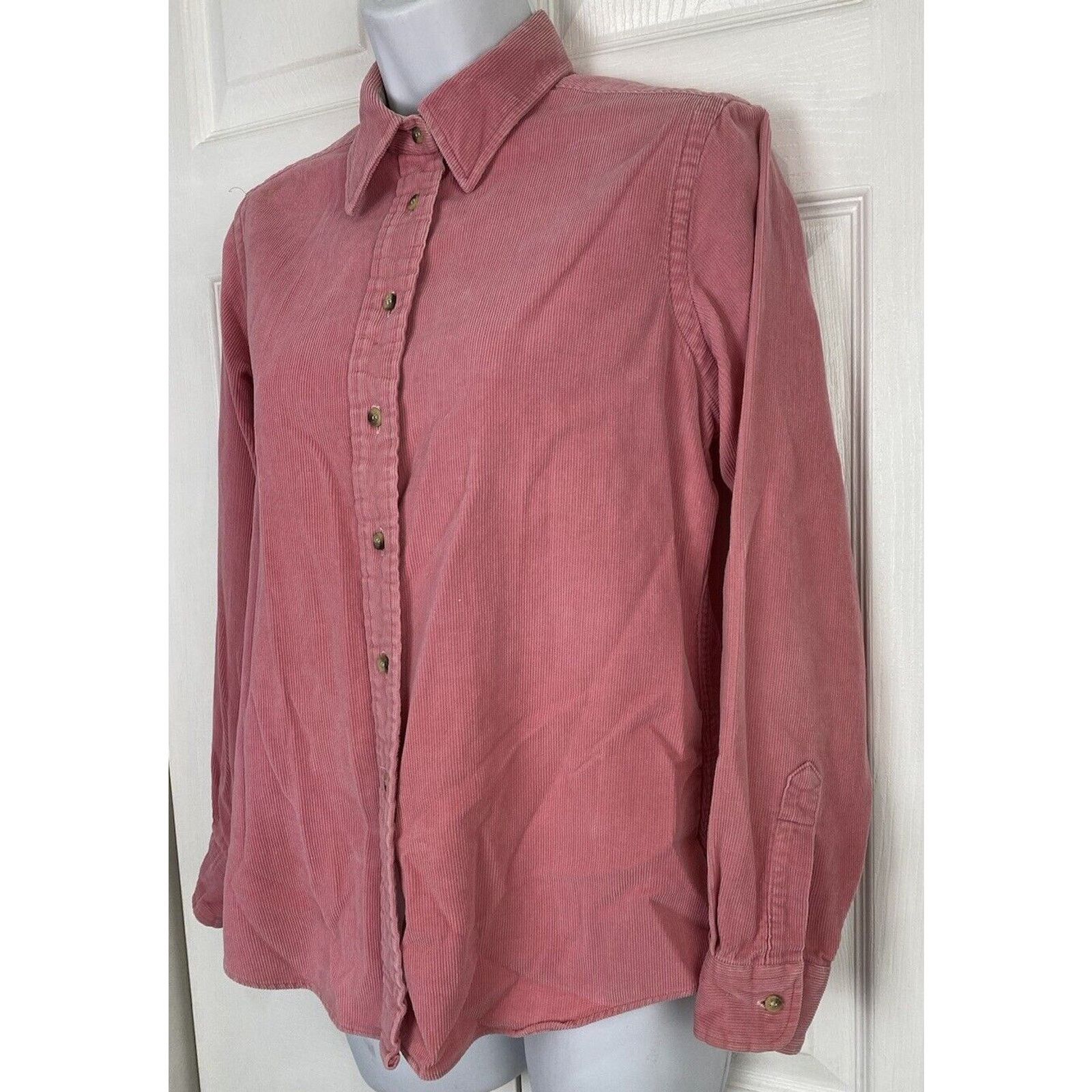 Other VTG Woolrich Corduroy Button Up Down Pink Shirt 12 Western Size XL / US 12-14 / IT 48-50 - 2 Thumbnail
