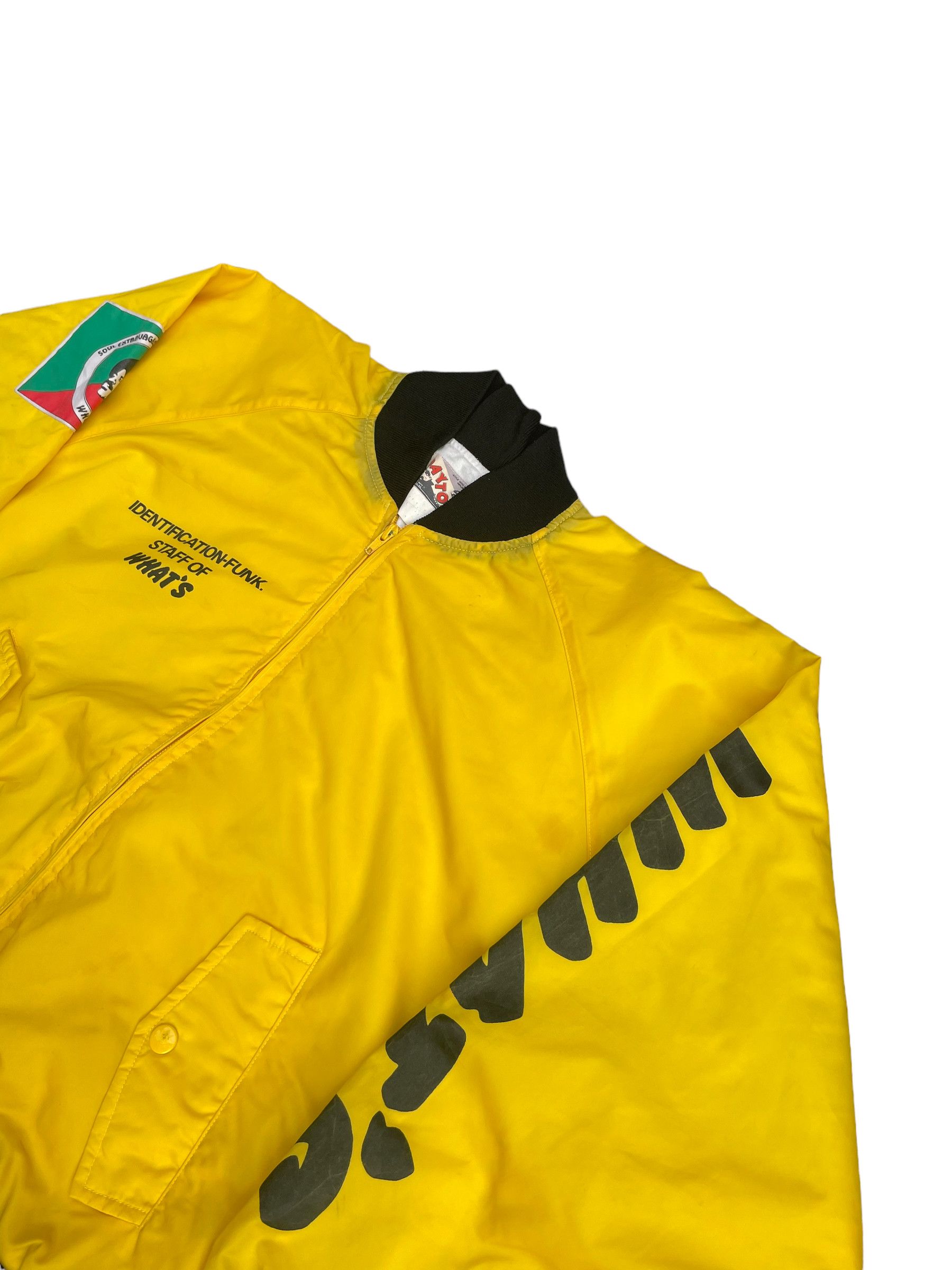 Japanese Brand Vintage Whats 88 Soul Extravaganza & Restaurant Work Jacket Size US L / EU 52-54 / 3 - 3 Thumbnail
