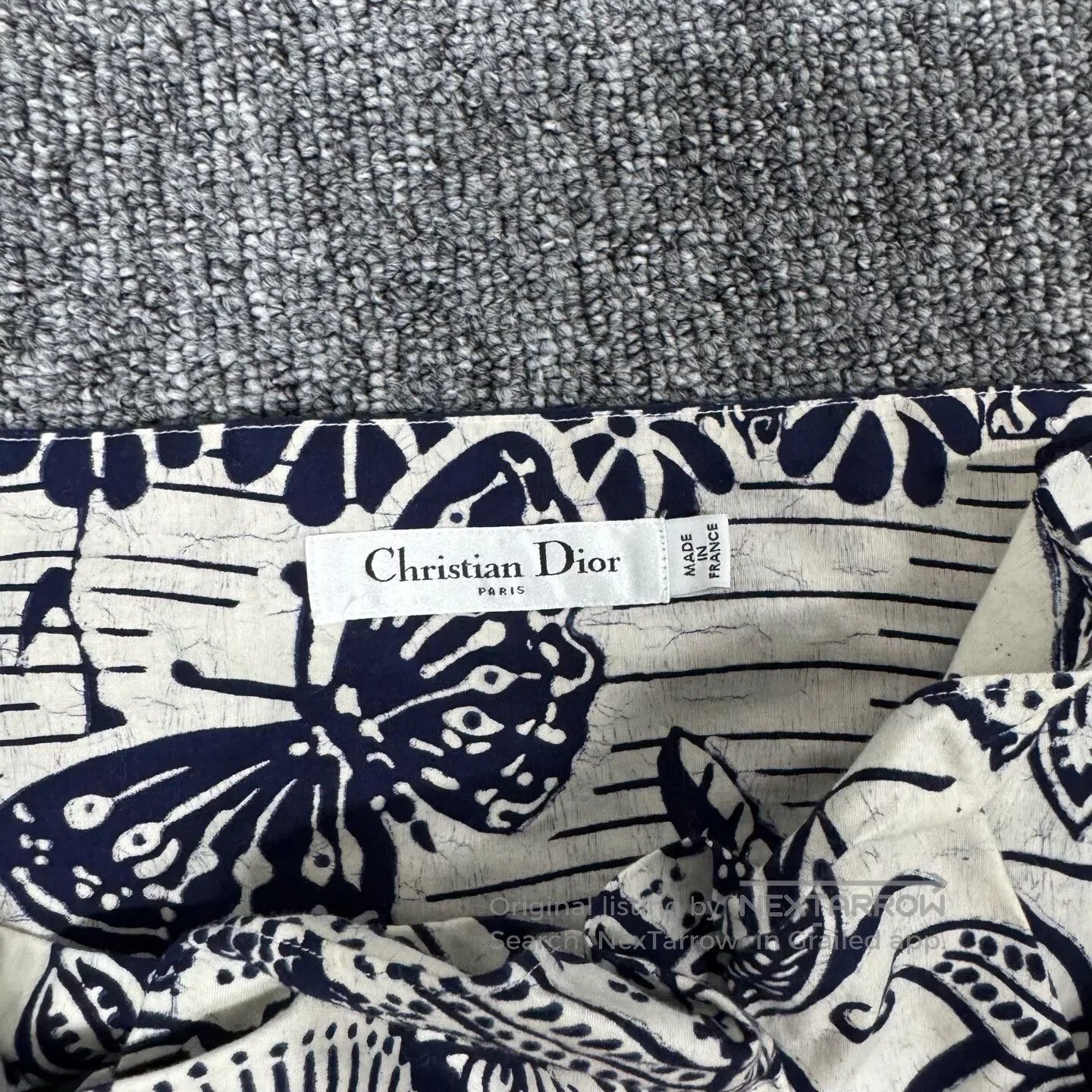 Dior Dior Zoo pattern, off-the-shoulder dress| Size M / US 6-8 / IT 42-44 - 4 Thumbnail