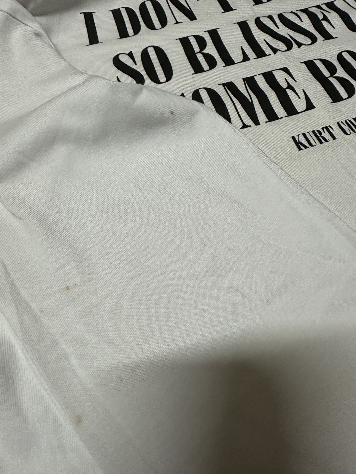 Band Tees Kurt Cobain By Divided H&M Size US XS / EU 42 / 0 - 7 Thumbnail
