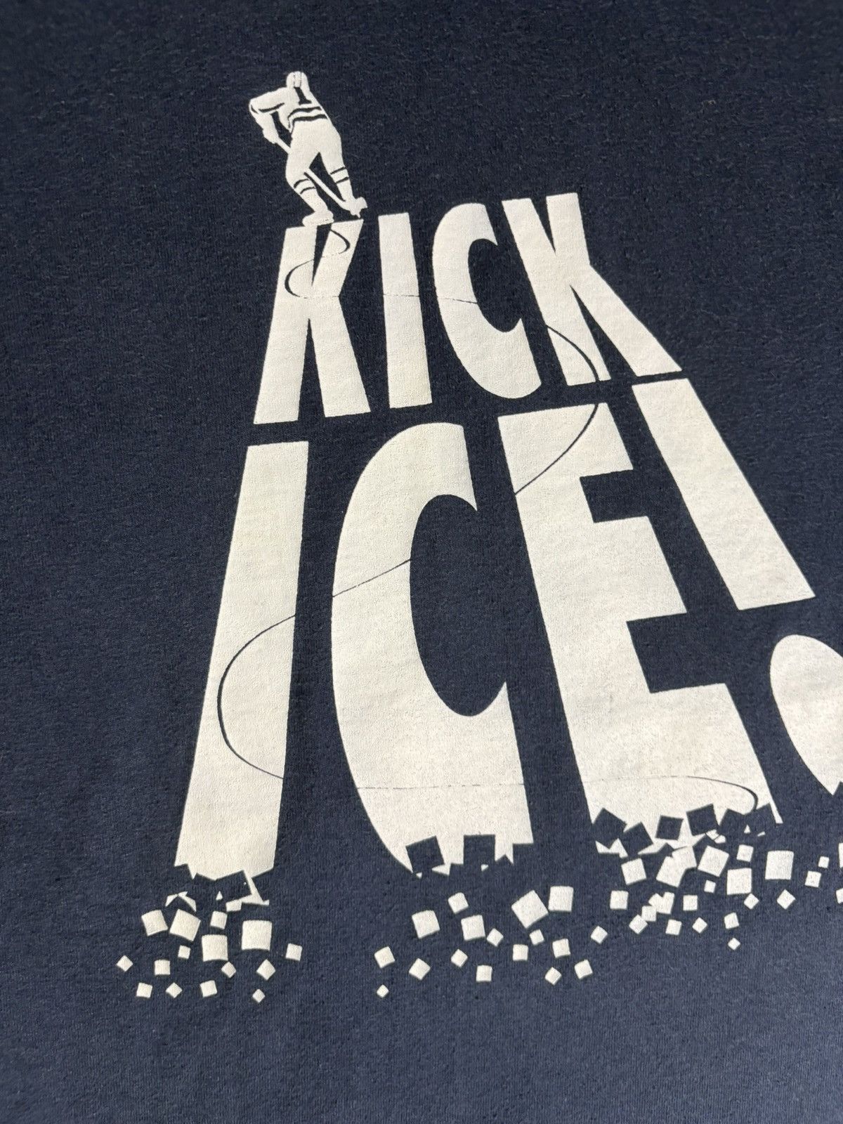 Fruit Of The Loom × Vintage Vintage early 90s kick ice T-shirt Size US L / EU 52-54 / 3 - 5 Thumbnail