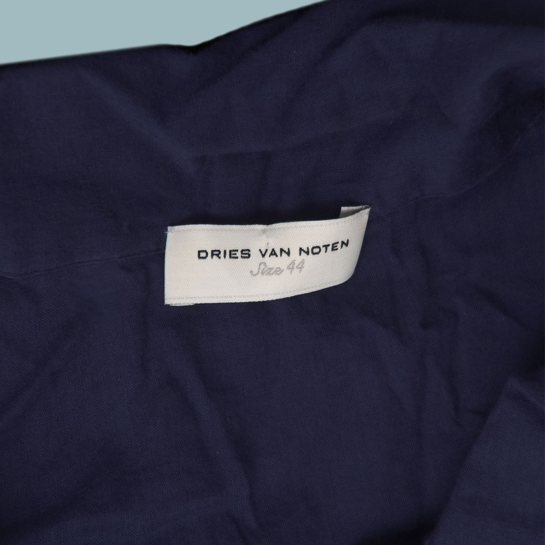Dries Van Noten DRIES VAN NOTEN Embellished Cotton Shirt Made in India Size M / US 6-8 / IT 42-44 - 2 Thumbnail