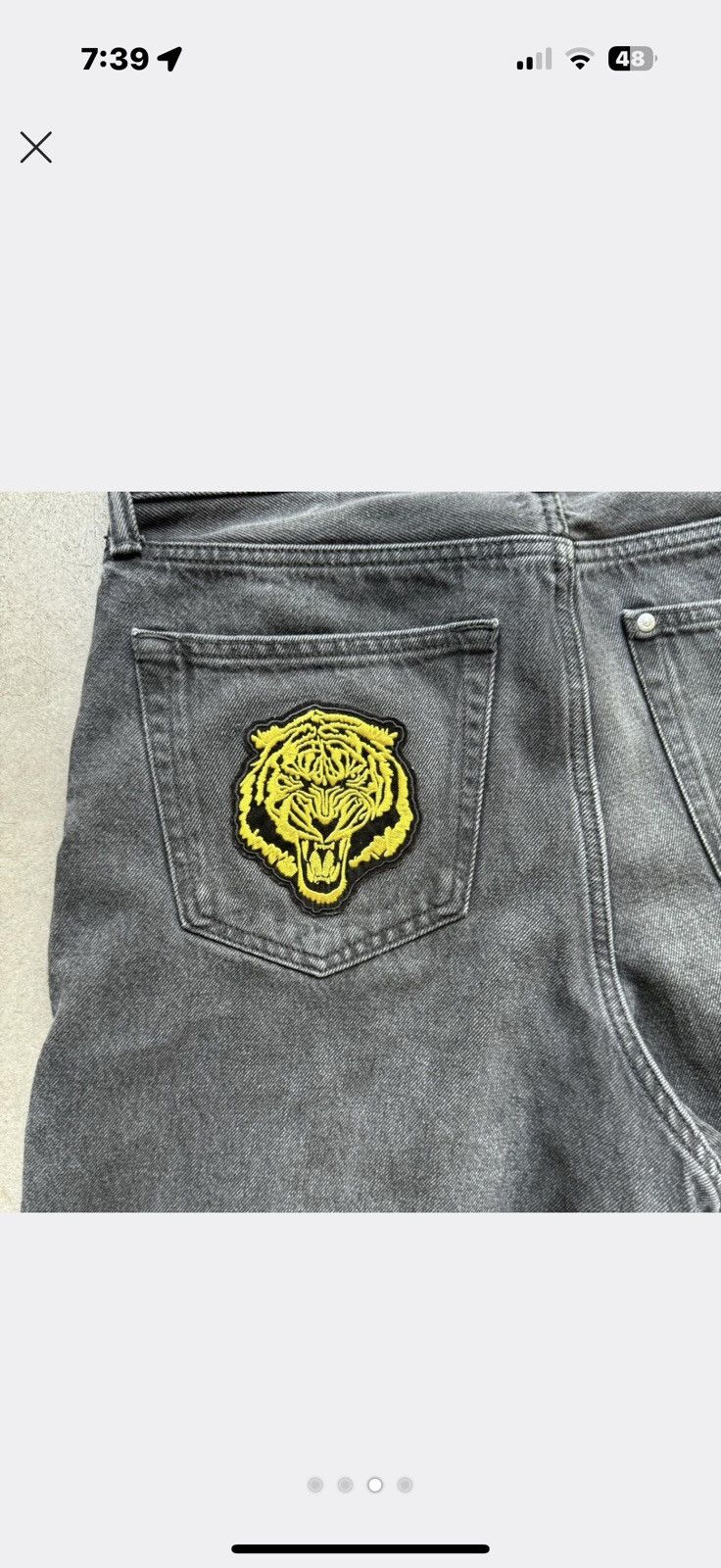 Other Y2K Pants w embroidery Size US 30 / EU 46 - 3 Thumbnail