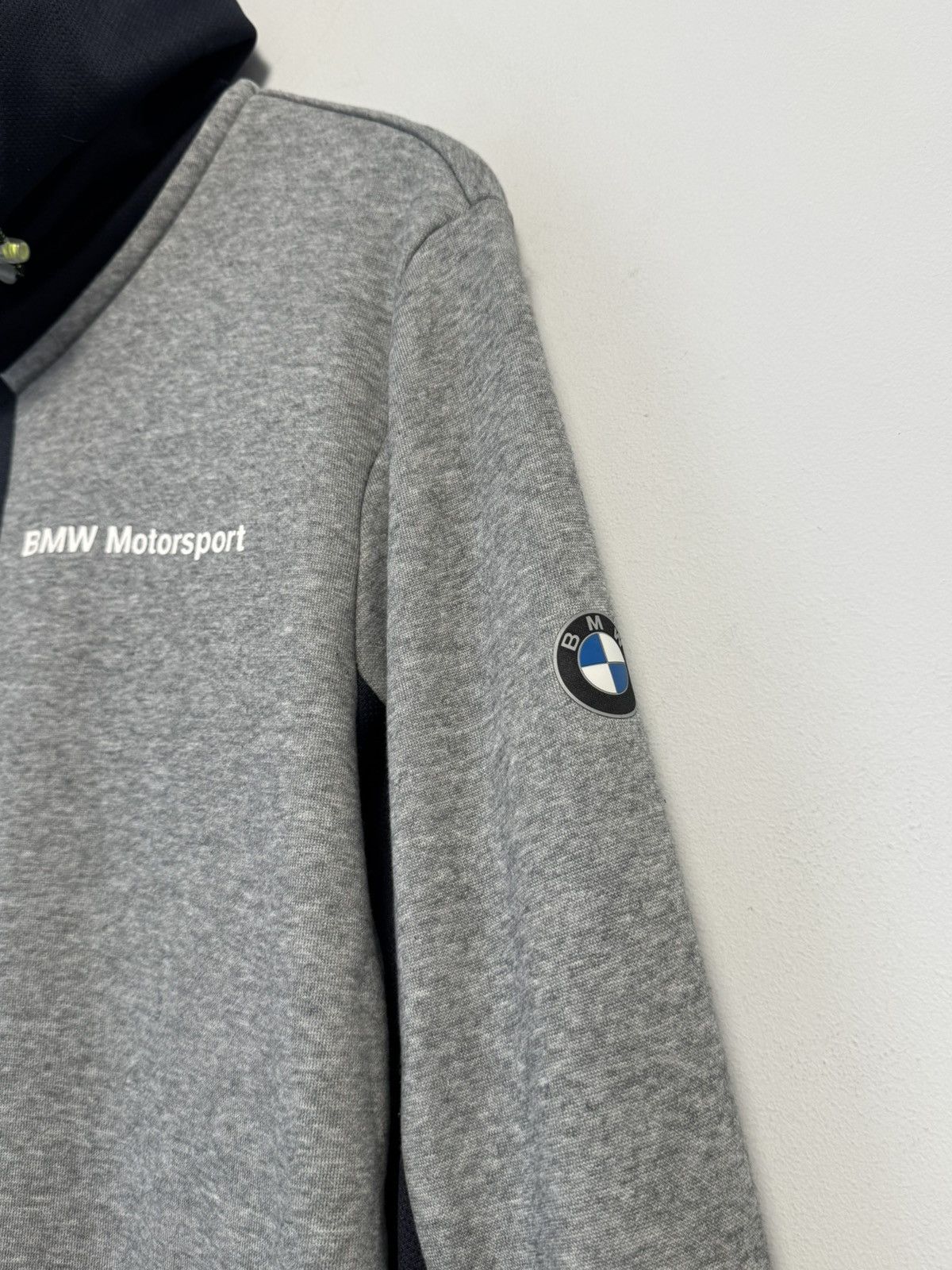 Puma PUMA Men's BMW L Motorsport Full-Zip Hoodie GRAY Size US L / EU 52-54 / 3 - 6 Thumbnail