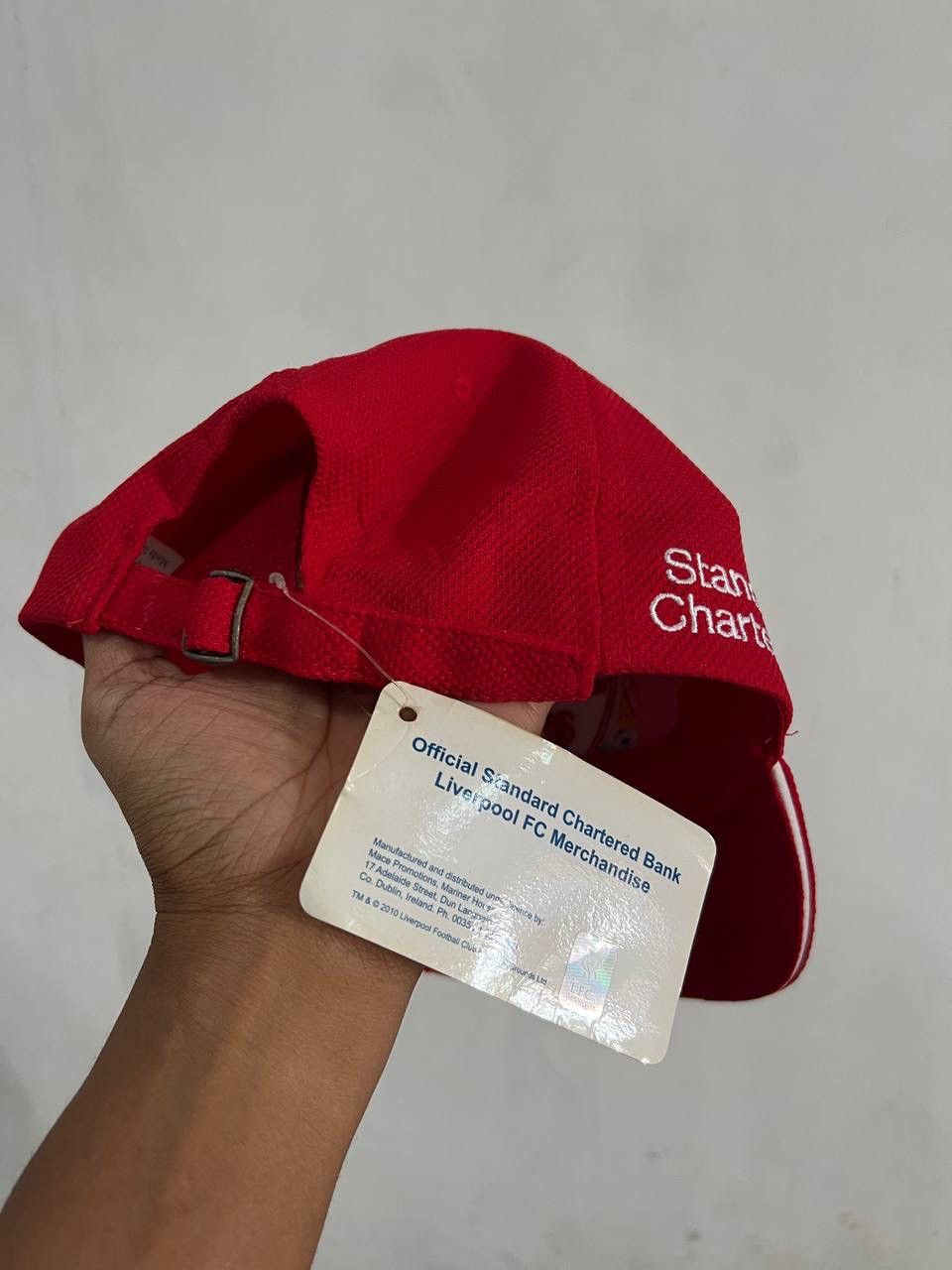 Vintage Liverpool Standard Chartered Hat Size ONE SIZE - 14 Thumbnail