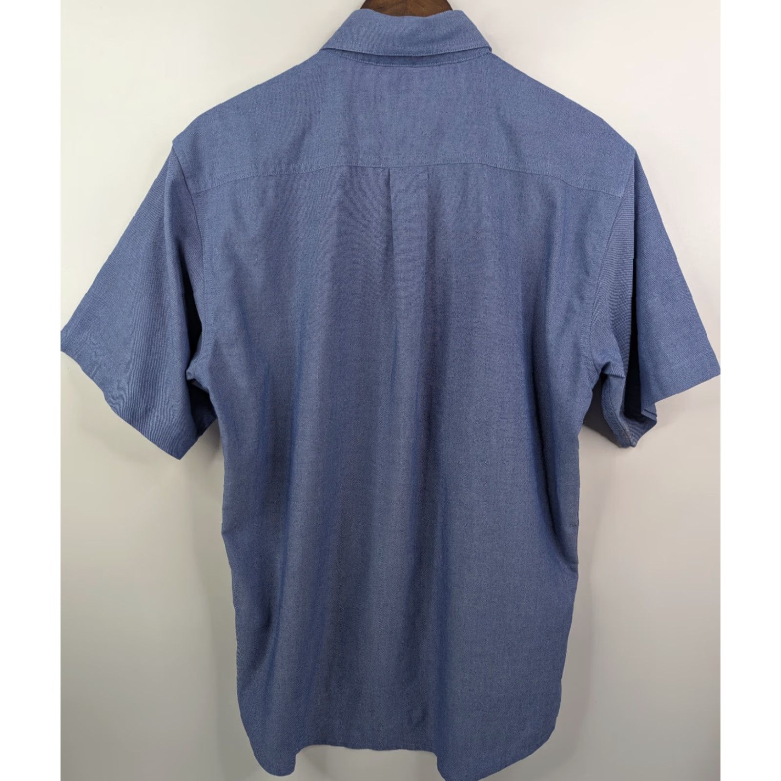 Vintage VINTAGE TravelSmith Shirt Mens M Blue Button Duel Pocket Short Sleeve Size US M / EU 48-50 / 2 - 3 Thumbnail
