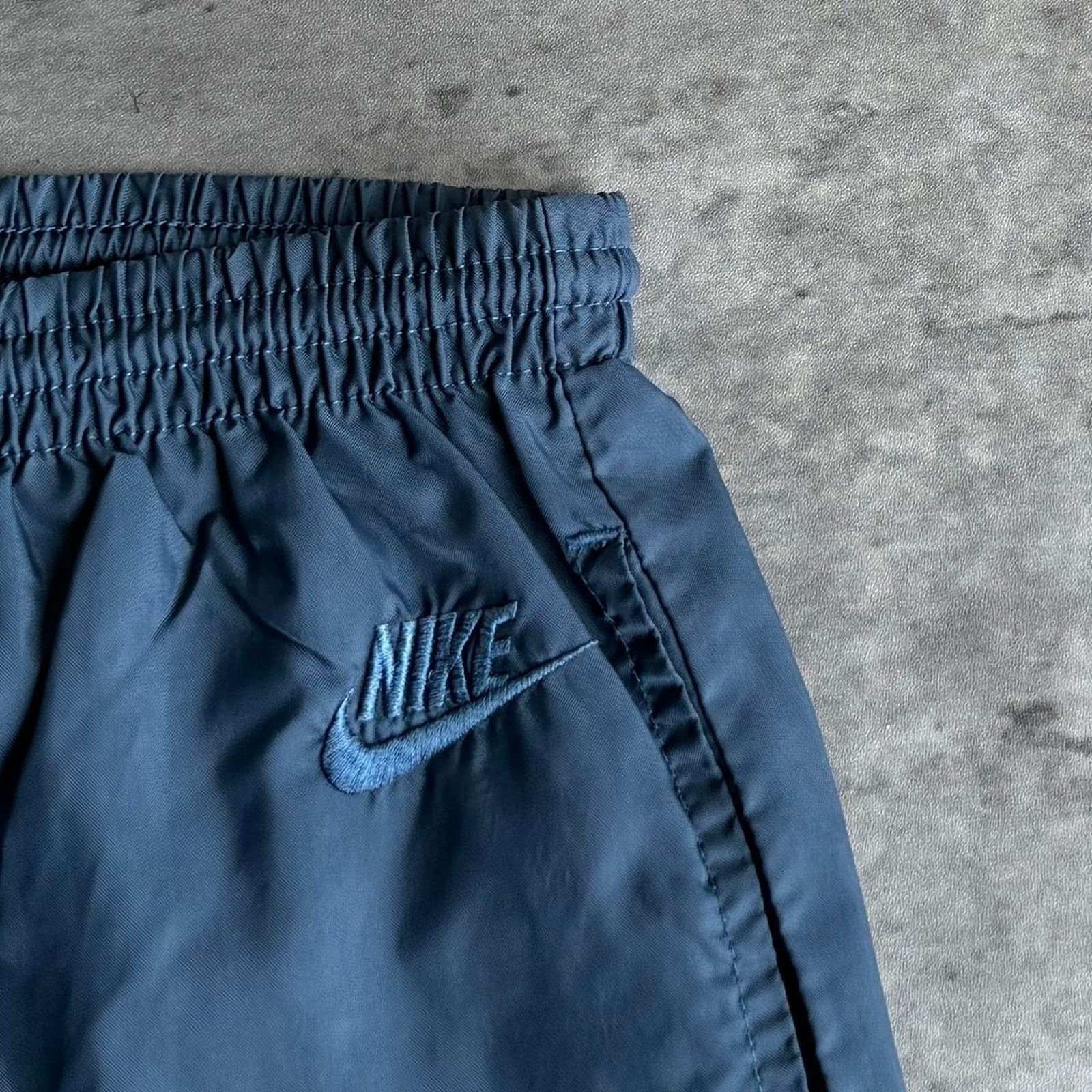 Nike × Nike ACG × Vintage Vintage Y2K Nike Tonal Blue Embroidered Opium Sweatpants Size US 30 / EU 46 - 3 Thumbnail