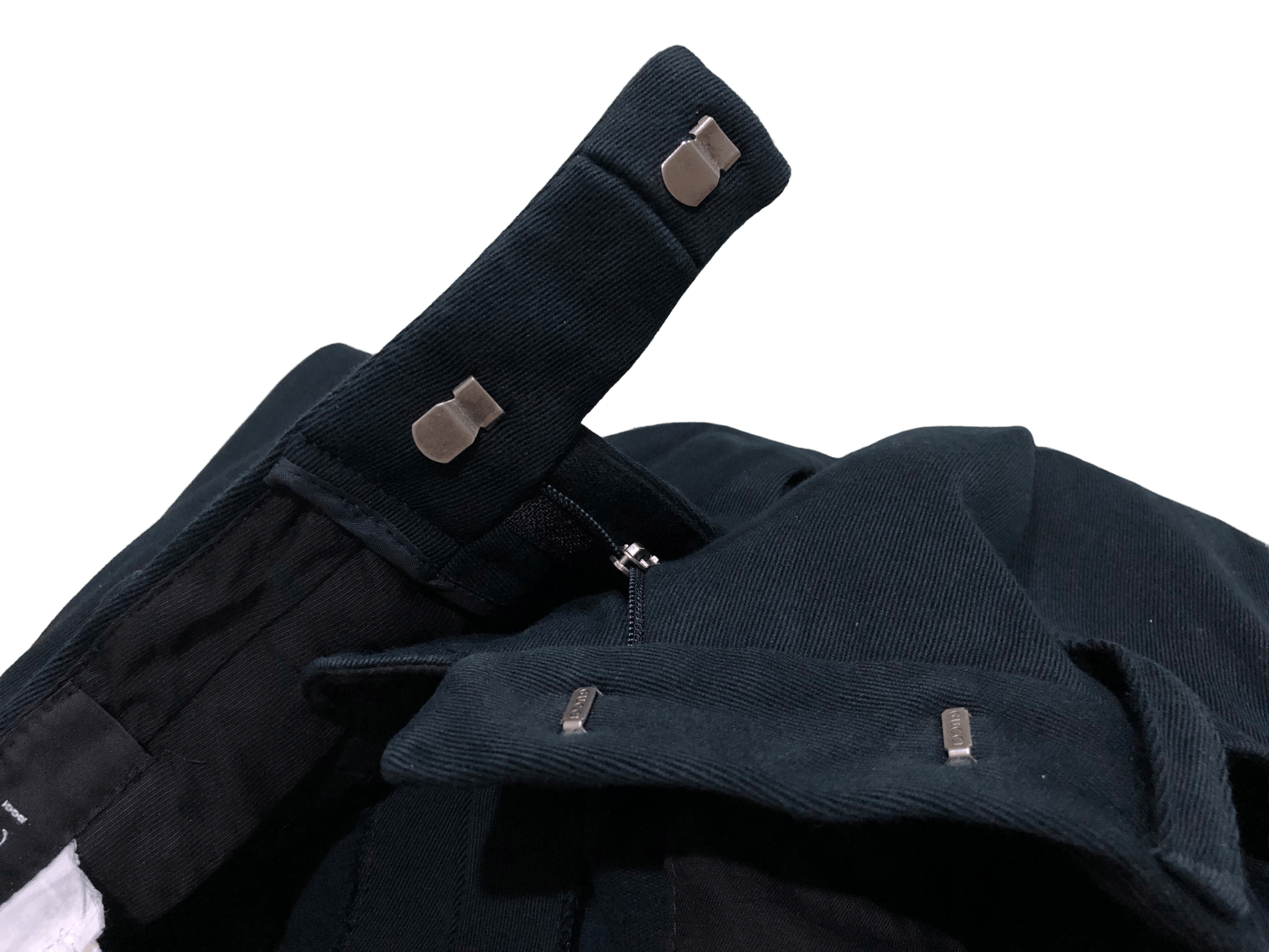 Gucci Vintage Gucci 90s By Tom Ford Heavy Cotton Cargo Pants Size US 33 - 13 Thumbnail