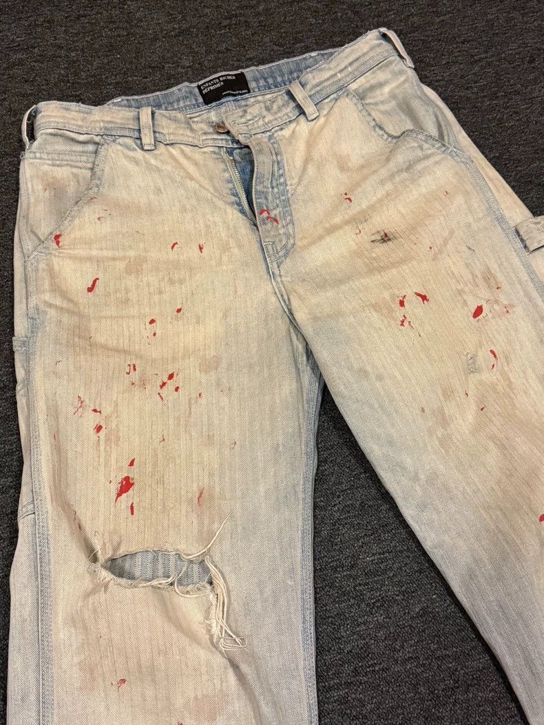 Enfants Riches Deprimes Enfants Riches Deprimes Blood Stained Cargo Pants-2506 Size US 30 / EU 46 - 3 Thumbnail