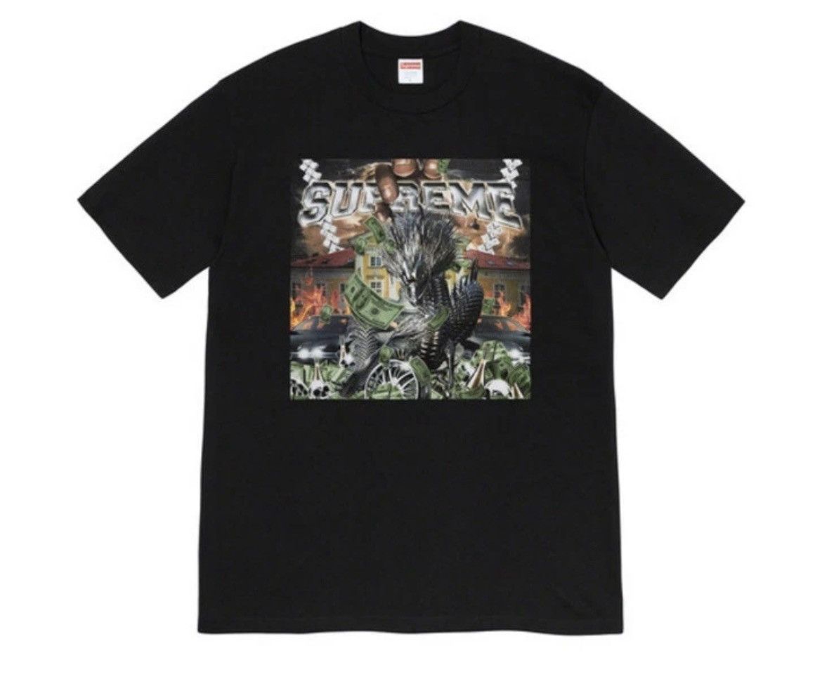 Supreme Supreme Dragon Tee Medium New Size US M / EU 48-50 / 2 - 1 Thumbnail