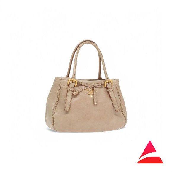 Prada Prada - Brown Leather Handbag Mini Small Shoulder Bag Size ONE SIZE - 1 Thumbnail