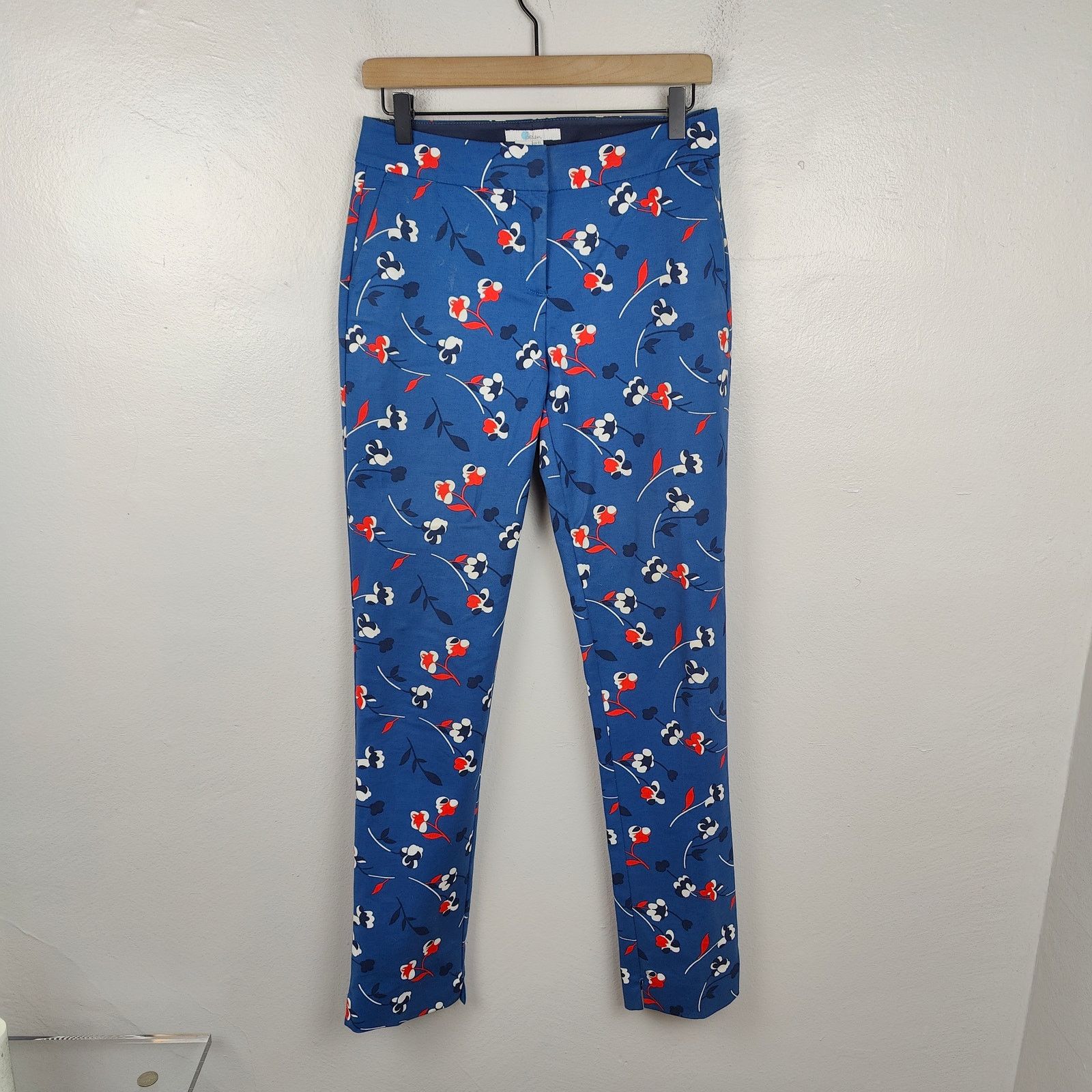 Boden Boden Richmond 7/8 Pants Womens 4L Long Length Blue Size 27" / US 4 / IT 40 - 1 Thumbnail