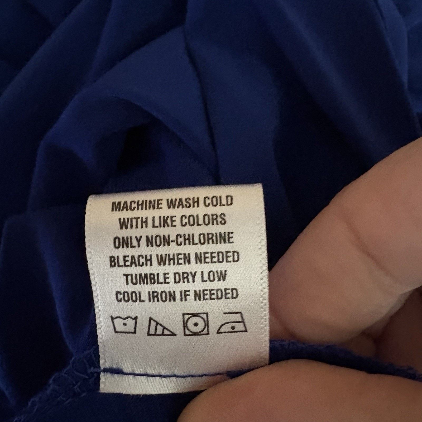 Other MSK Women’s Blue Draped Jersey Dress 2X NWT Size XXL / US 16-18 / IT 52-54 - 5 Thumbnail