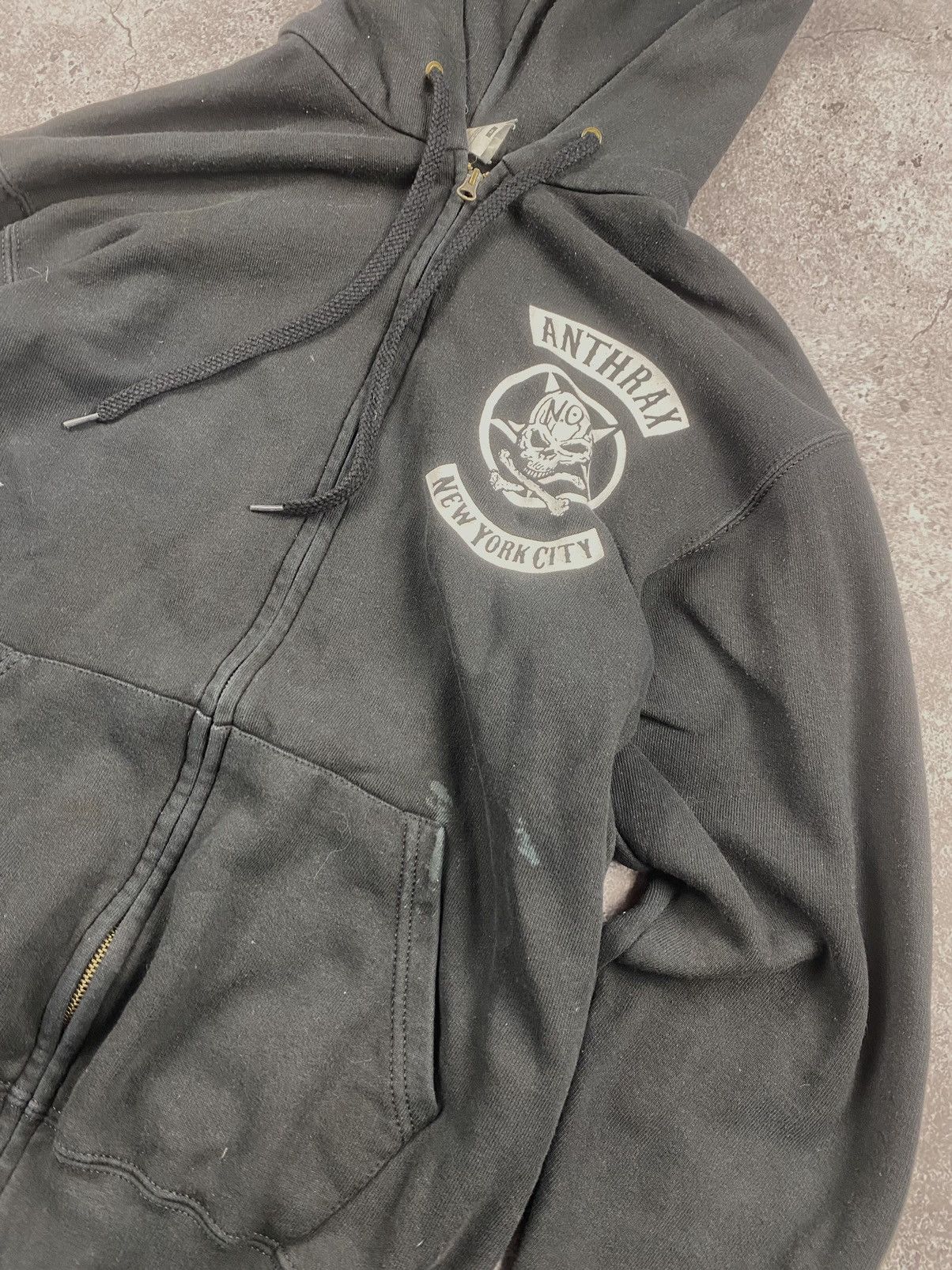 Band Tees × Vintage Anthrax Notman vintage zip hoodie band Size US M / EU 48-50 / 2 - 2 Thumbnail