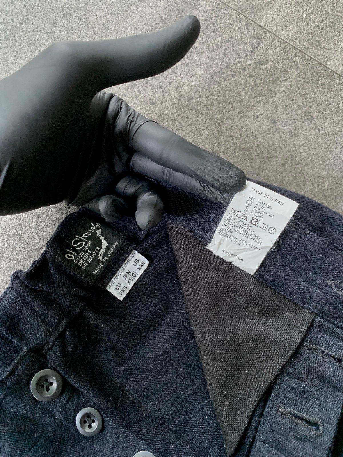 Orslow FREE TAX! Wool Blend Carpenter Pants Size US 28 / EU 44 - 10 Thumbnail
