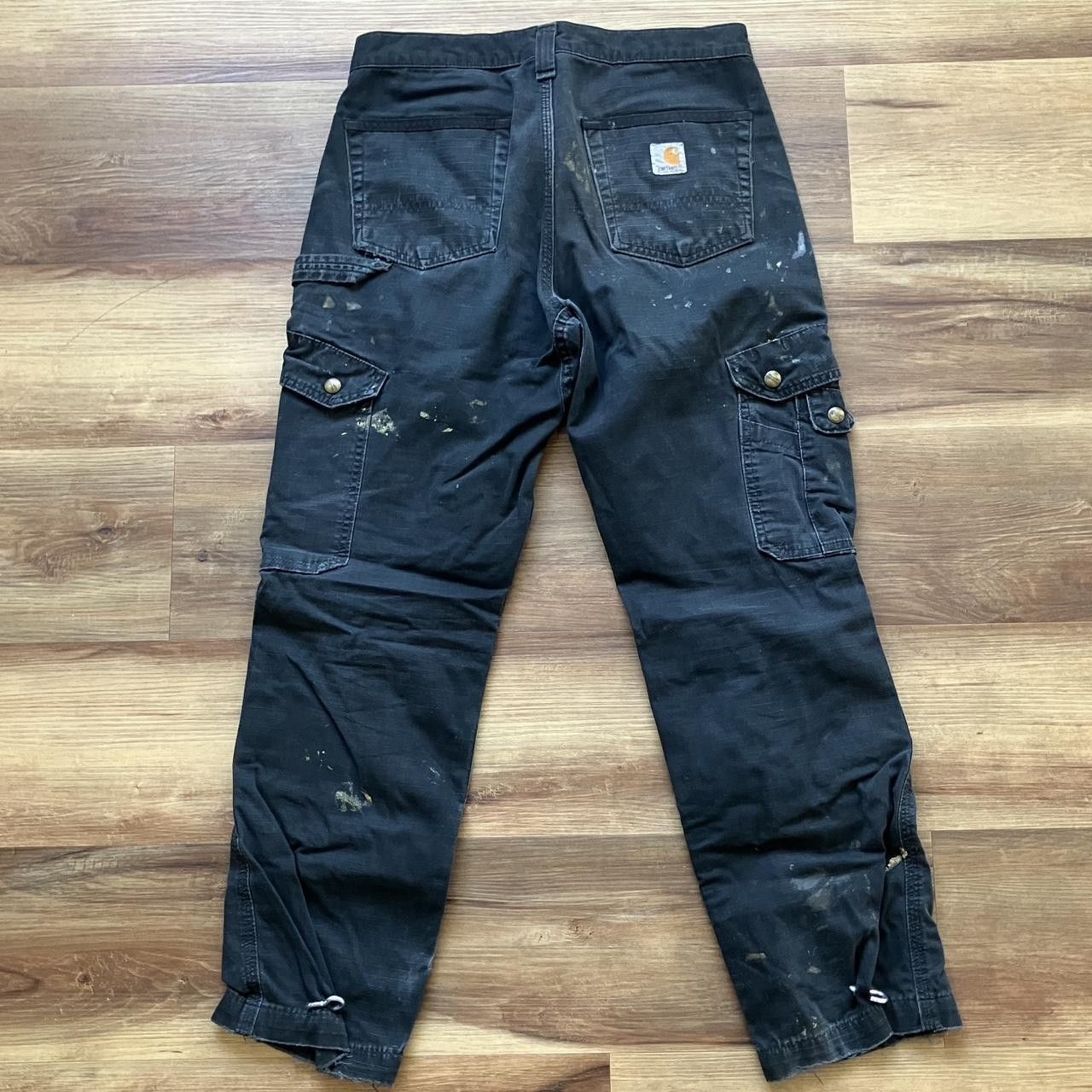 Carhartt Carhartt Black Painter Pants Size US 30 / EU 46 - 2 Thumbnail