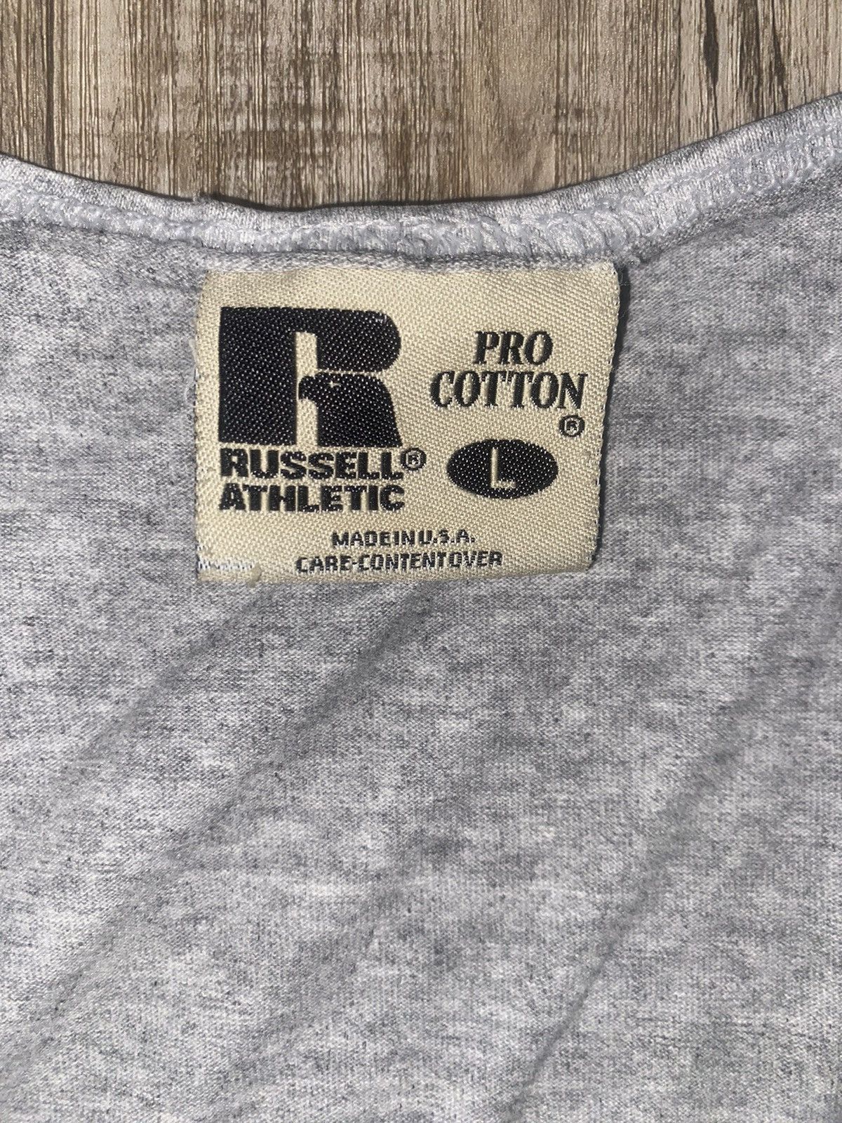 Champion × Nike × Russell Athletic VINTAGE russel athletic tanktop Size US L / EU 52-54 / 3 - 4 Thumbnail