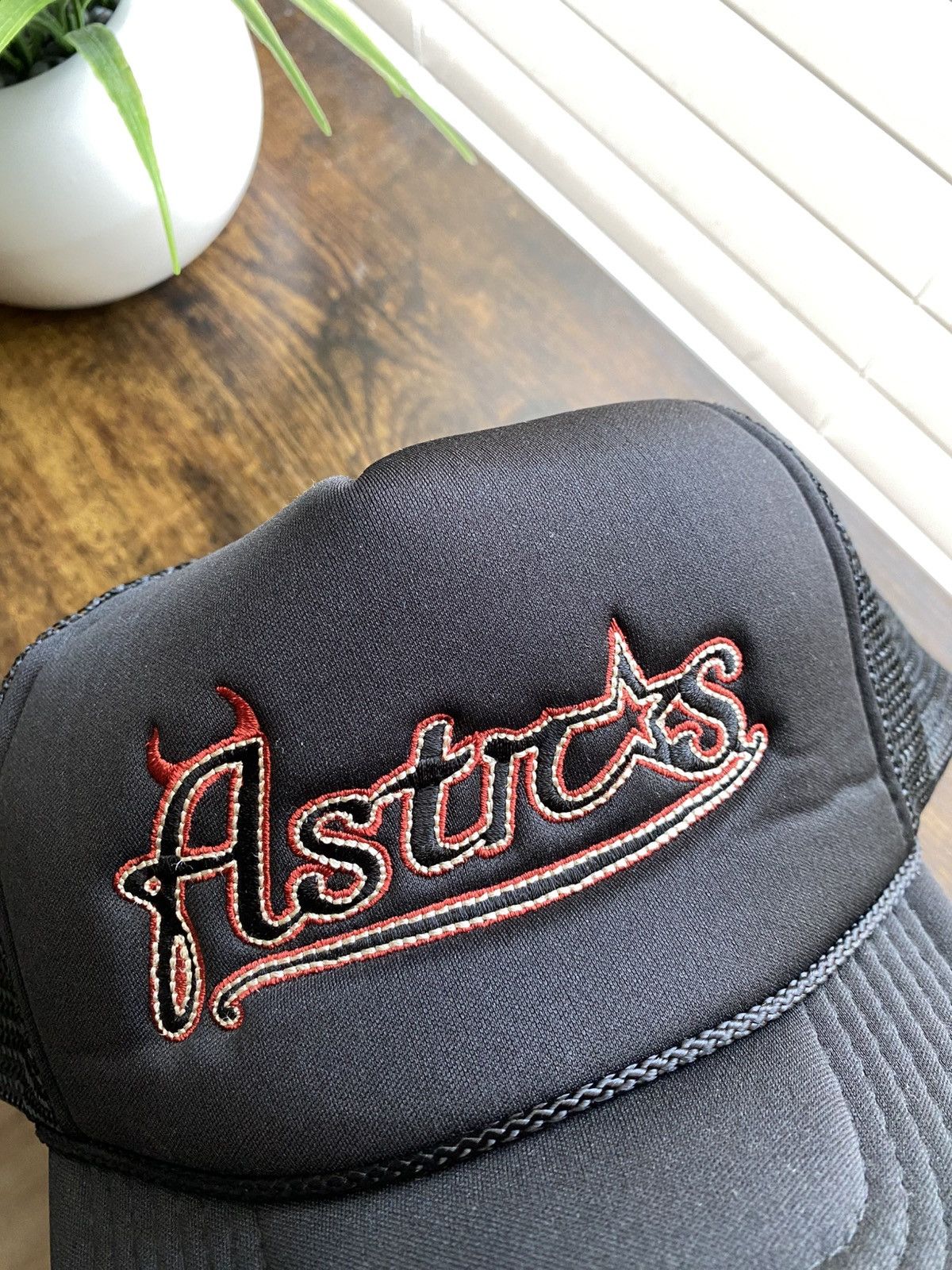 Other Houston Astros Devil Horns Trucker Hat Size ONE SIZE - 3 Thumbnail