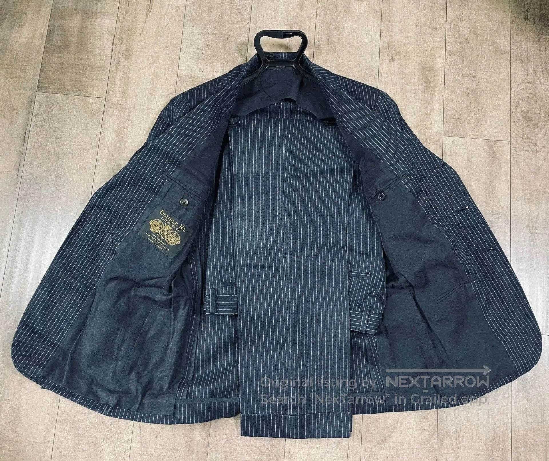 RRL Ralph Lauren Double RL Ralph Lauren Striped Suit. Size US XS / EU 42 / 0 - 3 Thumbnail