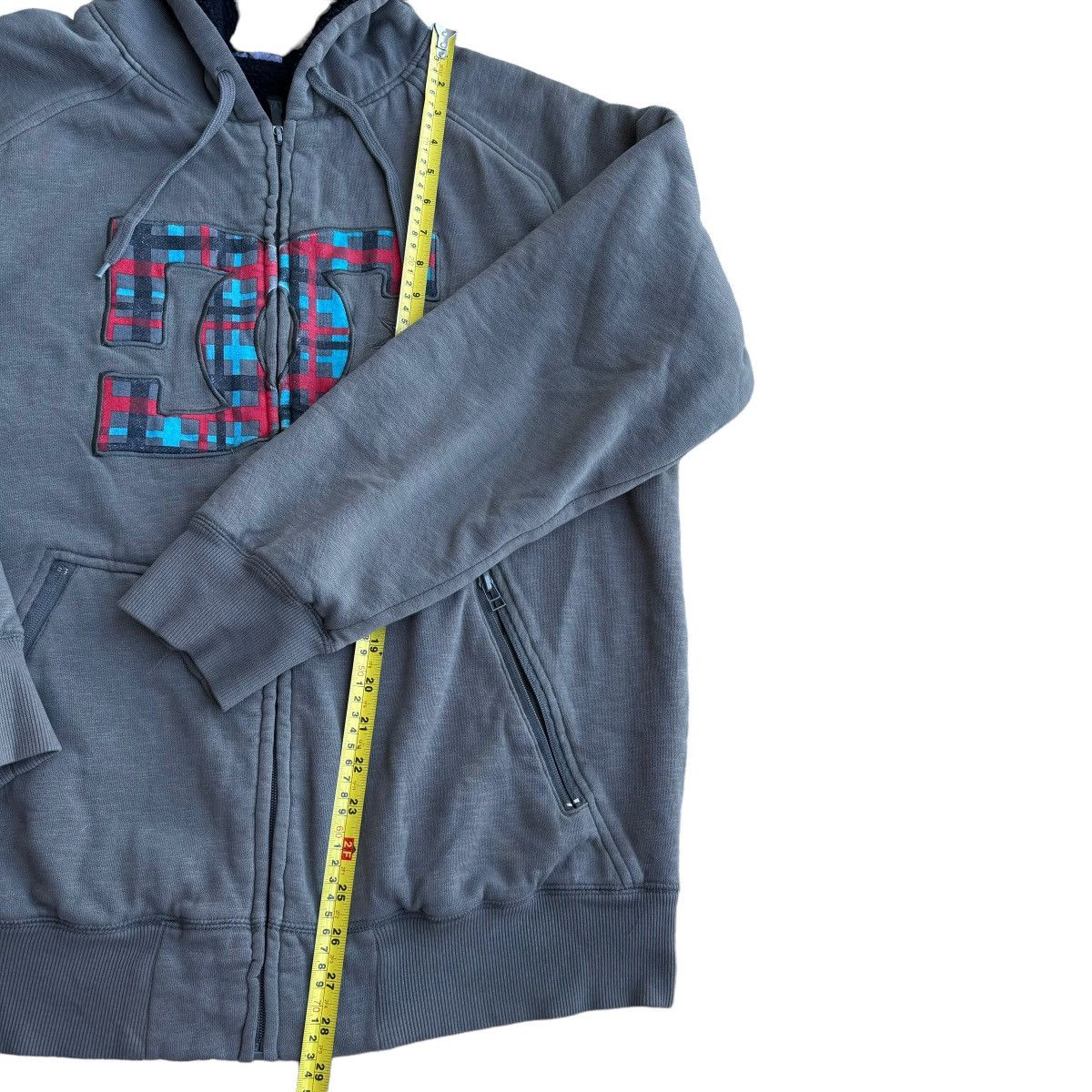 DC × Southpole × Vintage DC SKATEBOARDS Y2K SHERPA LINED VINTAGE ZIPPED FLEECE HOODIE Size US L / EU 52-54 / 3 - 8 Thumbnail