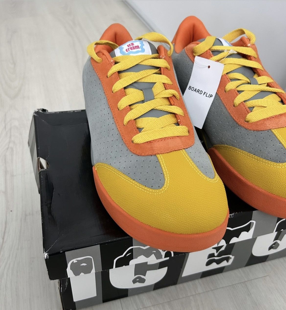 Icecream × Reebok RARE OG REEBOK X BBC/ICE CREAM BOARDFLIP 1 SNEAKER Size US 10 / EU 43 - 10 Thumbnail
