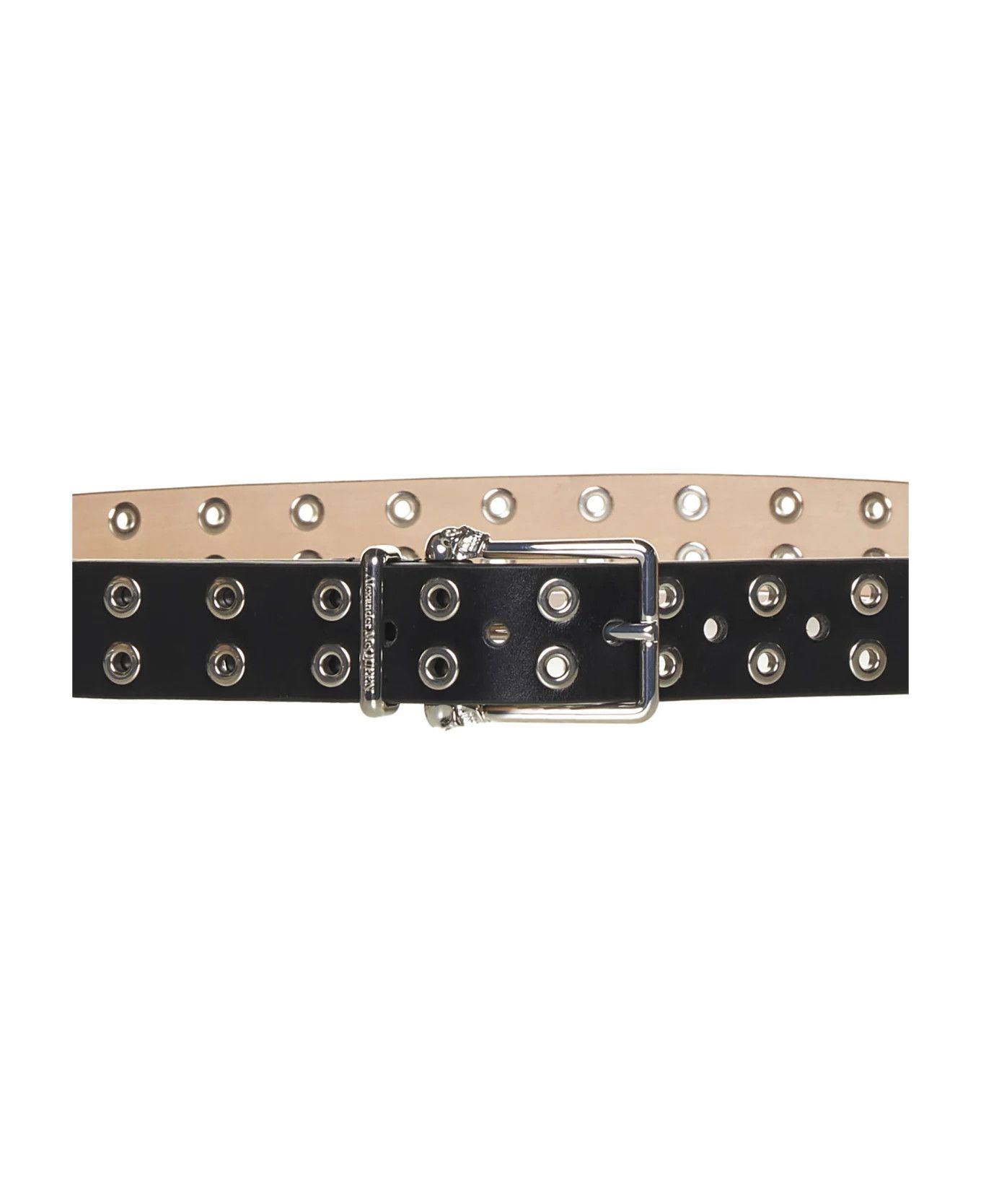 Alexander McQueen o1y0325 Size: 34 / Belt in Black Size ONE SIZE - 2 Thumbnail