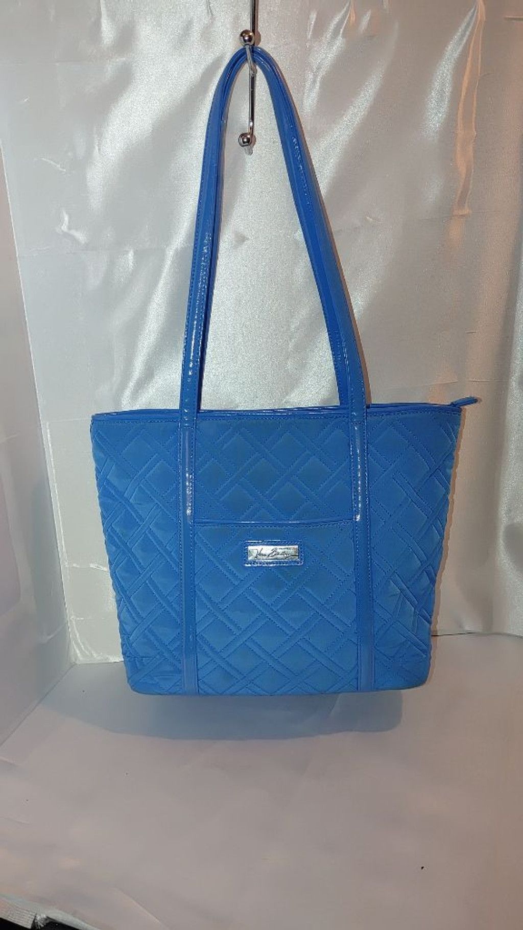 Vera Bradley Vera Bradley Ultralight Small Trimmed Tote in Coastal Blue Size ONE SIZE - 3 Thumbnail