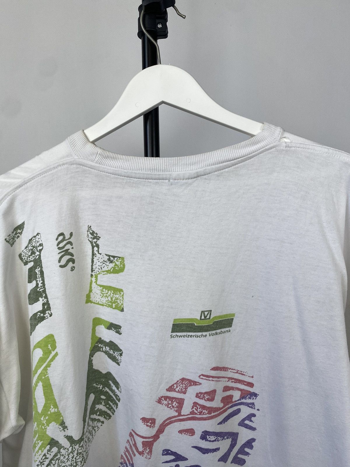 Asics × Vintage Vintage 80-90s ASICS Grand Prix Von Bern marathon t-shirt Size US XL / EU 56 / 4 - 12 Thumbnail