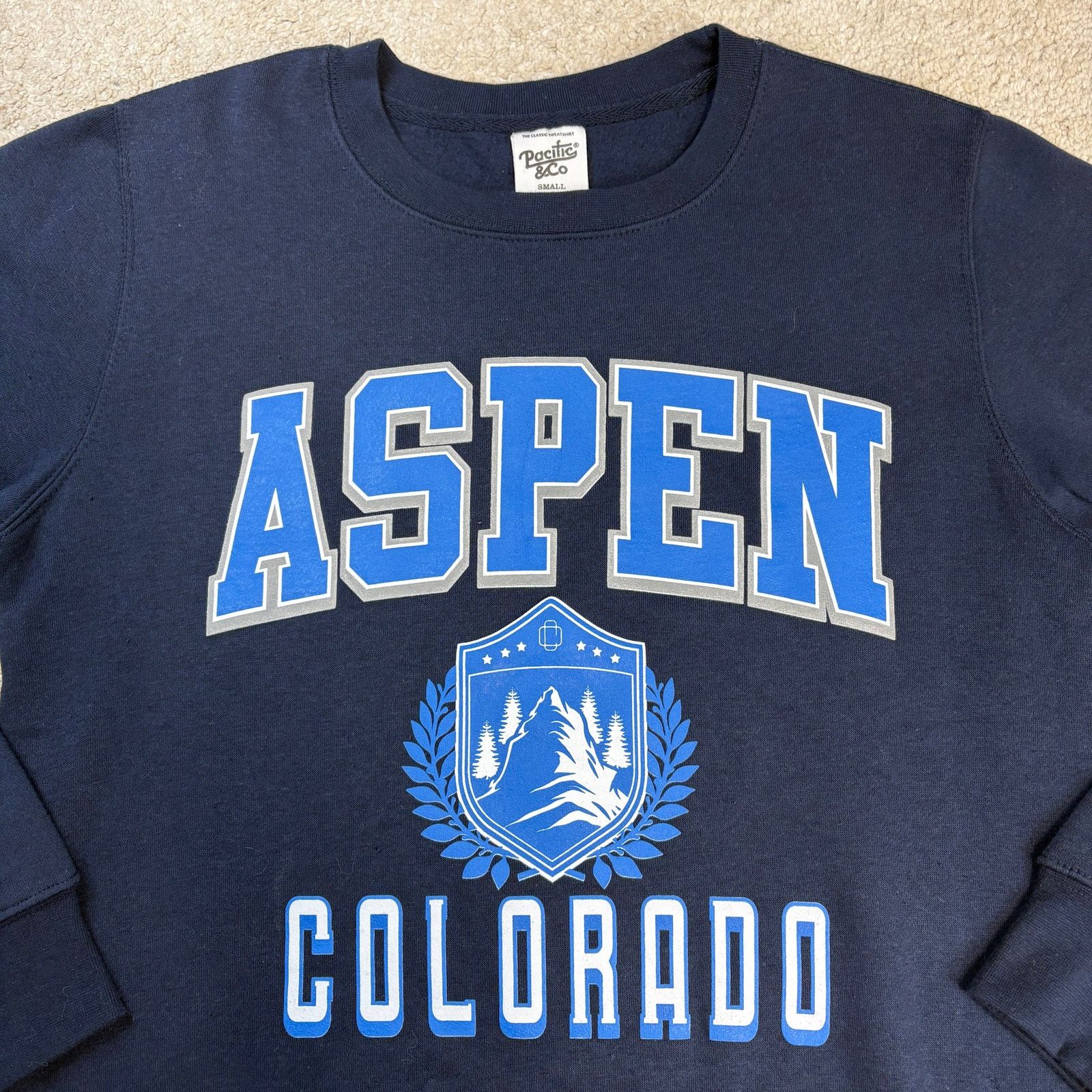 Pacific and Co. Pacific & Co. Aspen Colorado Crewneck Graphic Sweatshirt S Size S / US 4 / IT 40 - 2 Thumbnail