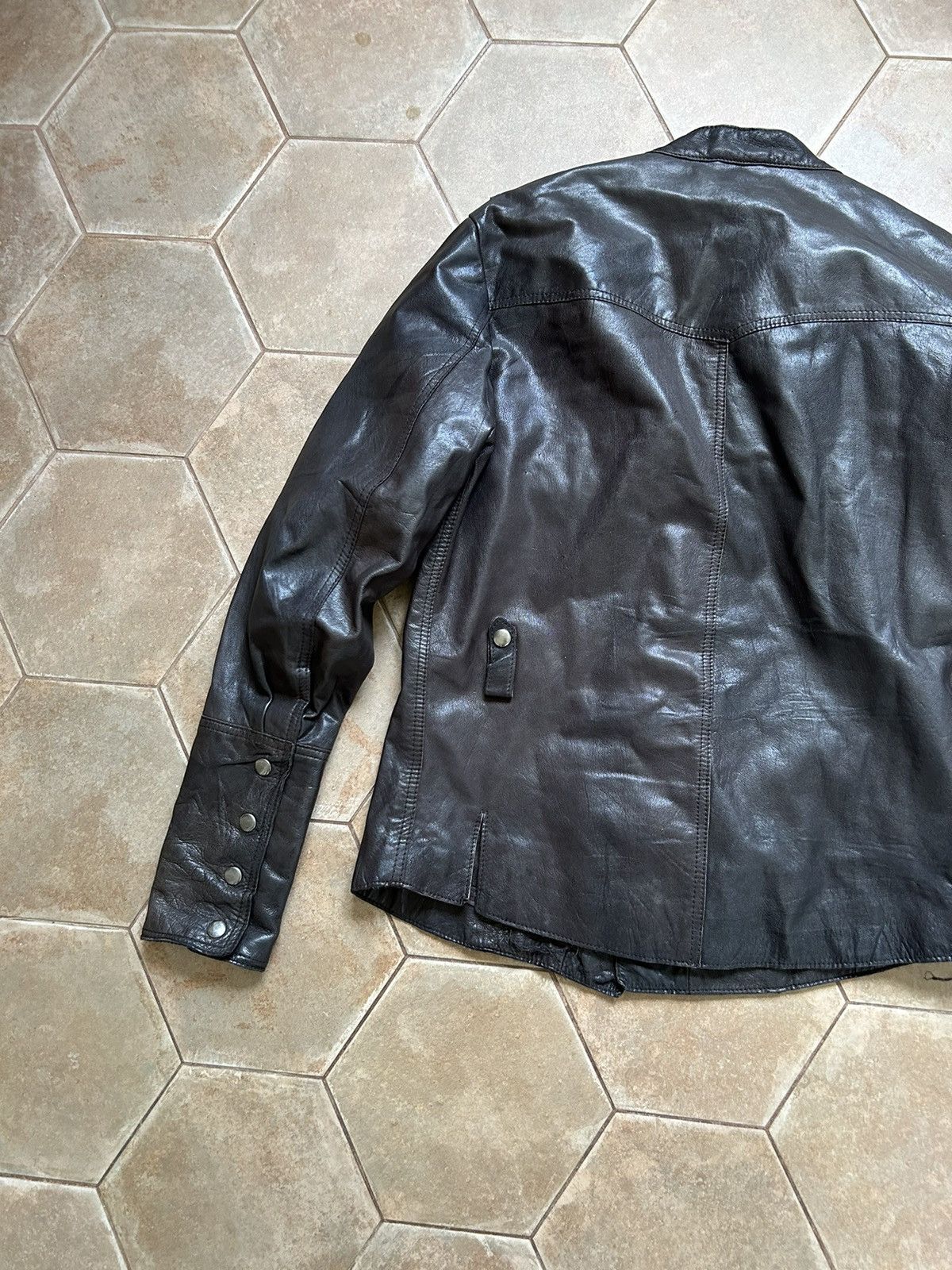 Allsaints All Saints Leather Jacket Biker Size US M / EU 48-50 / 2 - 6 Thumbnail