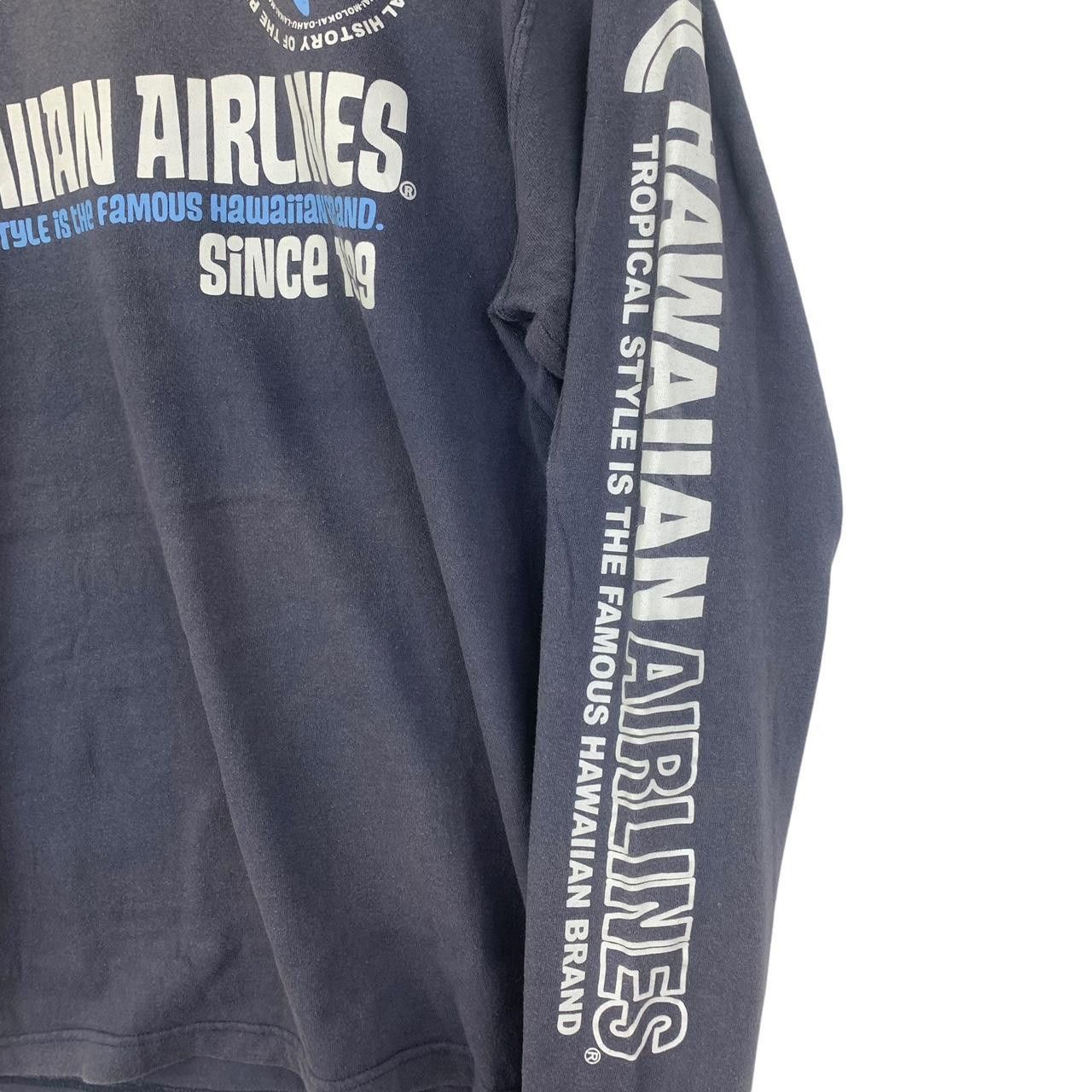 Vintage Vintage HAWAIIAN AIRLINES MAHALO Surf Tee Shirt Top Long Size US M / EU 48-50 / 2 - 6 Thumbnail