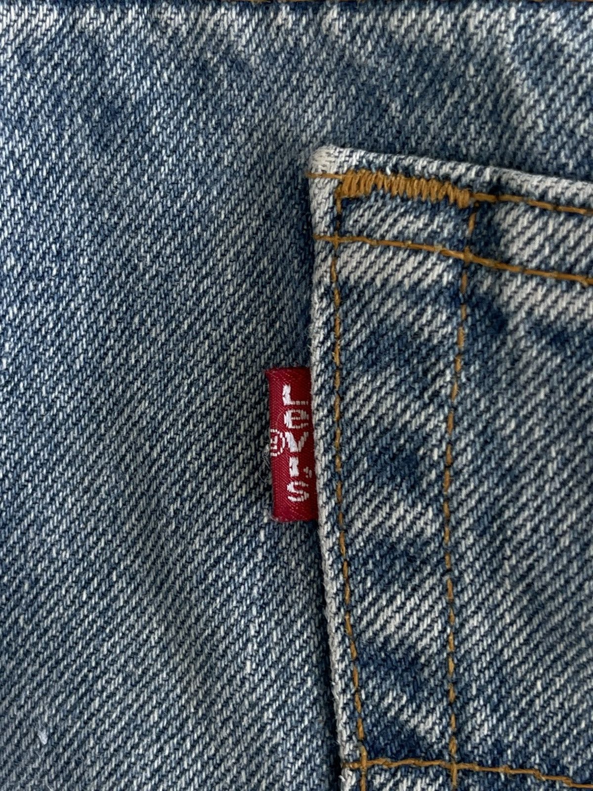 Levi's Vintage '97 Levi's 550 Made In USA Relaxed Loose Jeans Size US 32 / EU 48 - 15 Thumbnail