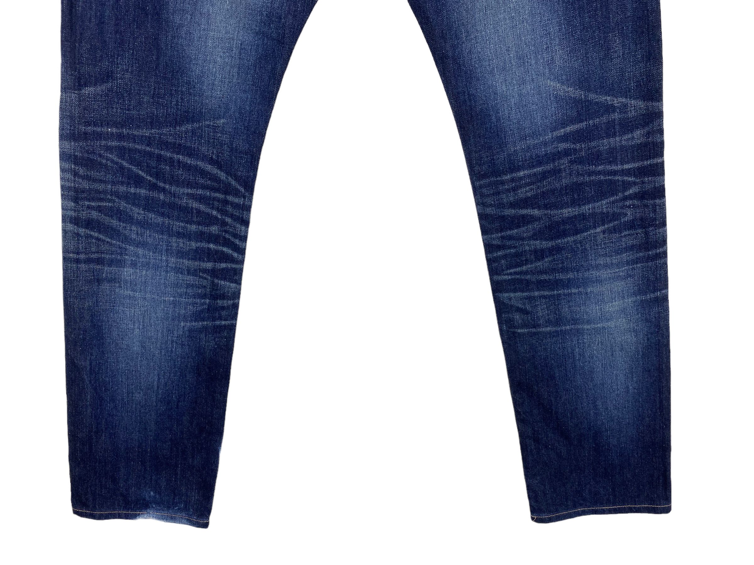 Other Edwin Japan Distressed Denim Jeans - Straight Leg Vintage Size 28" / US 6 / IT 42 - 7 Thumbnail
