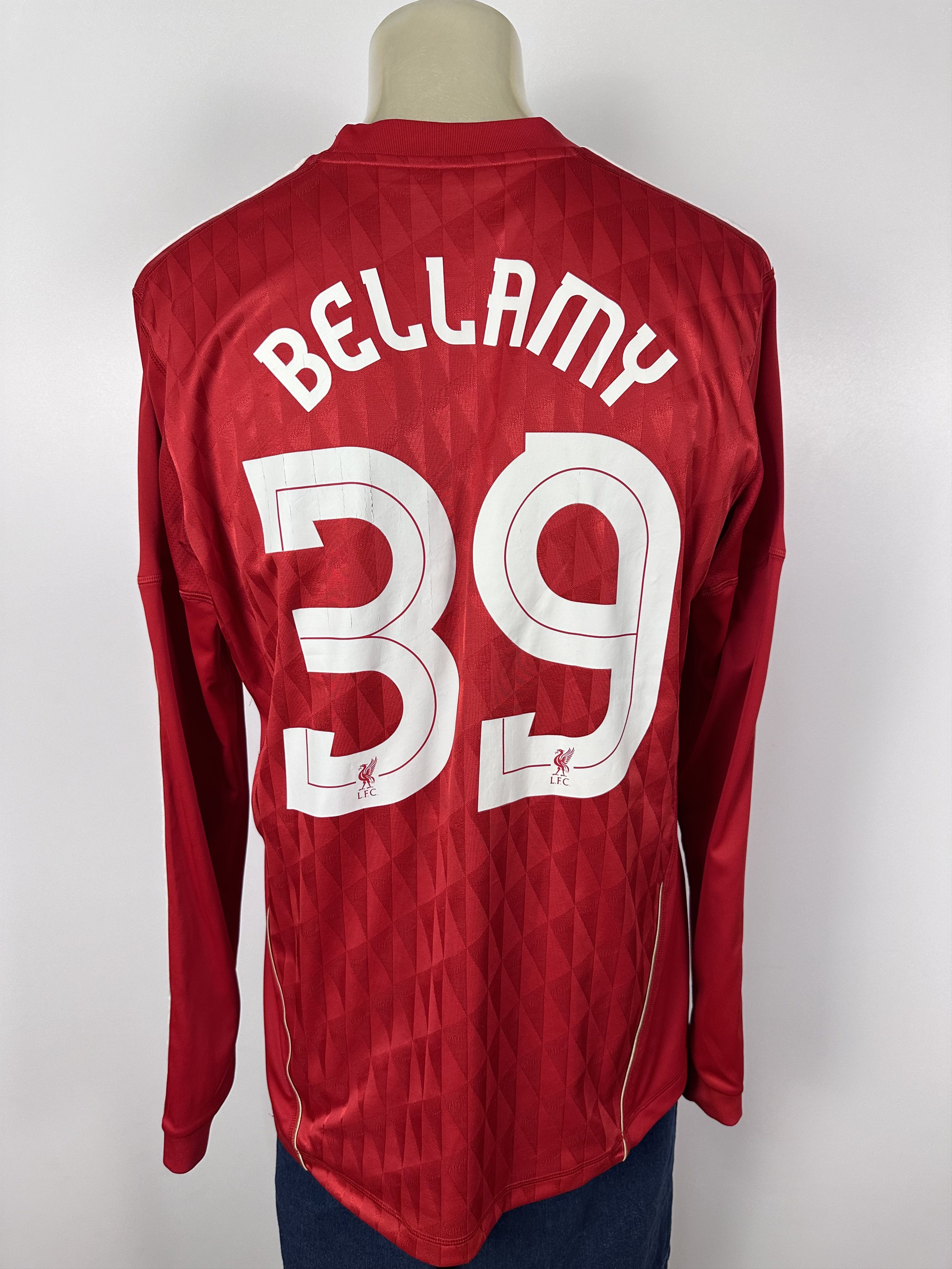 Adidas LIVERPOOL 2010 SHIRT JERSEY LONG SLEEVE ADIDAS #39 BELLAMY Size US L / EU 52-54 / 3 - 1 Thumbnail