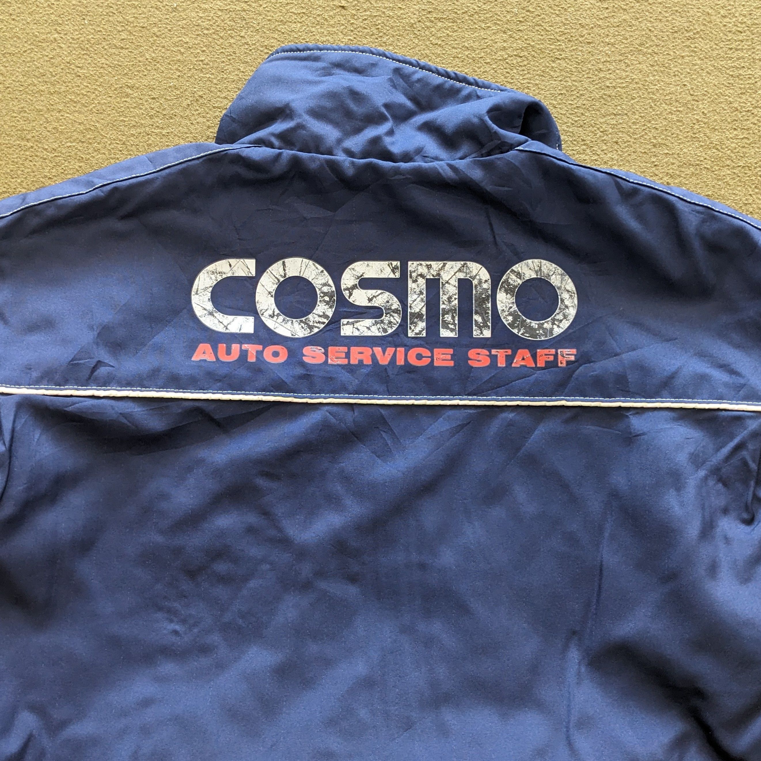 Japanese Brand Vintage COSMO Racing Japanese Team Jacket Size US XL / EU 56 / 4 - 4 Thumbnail