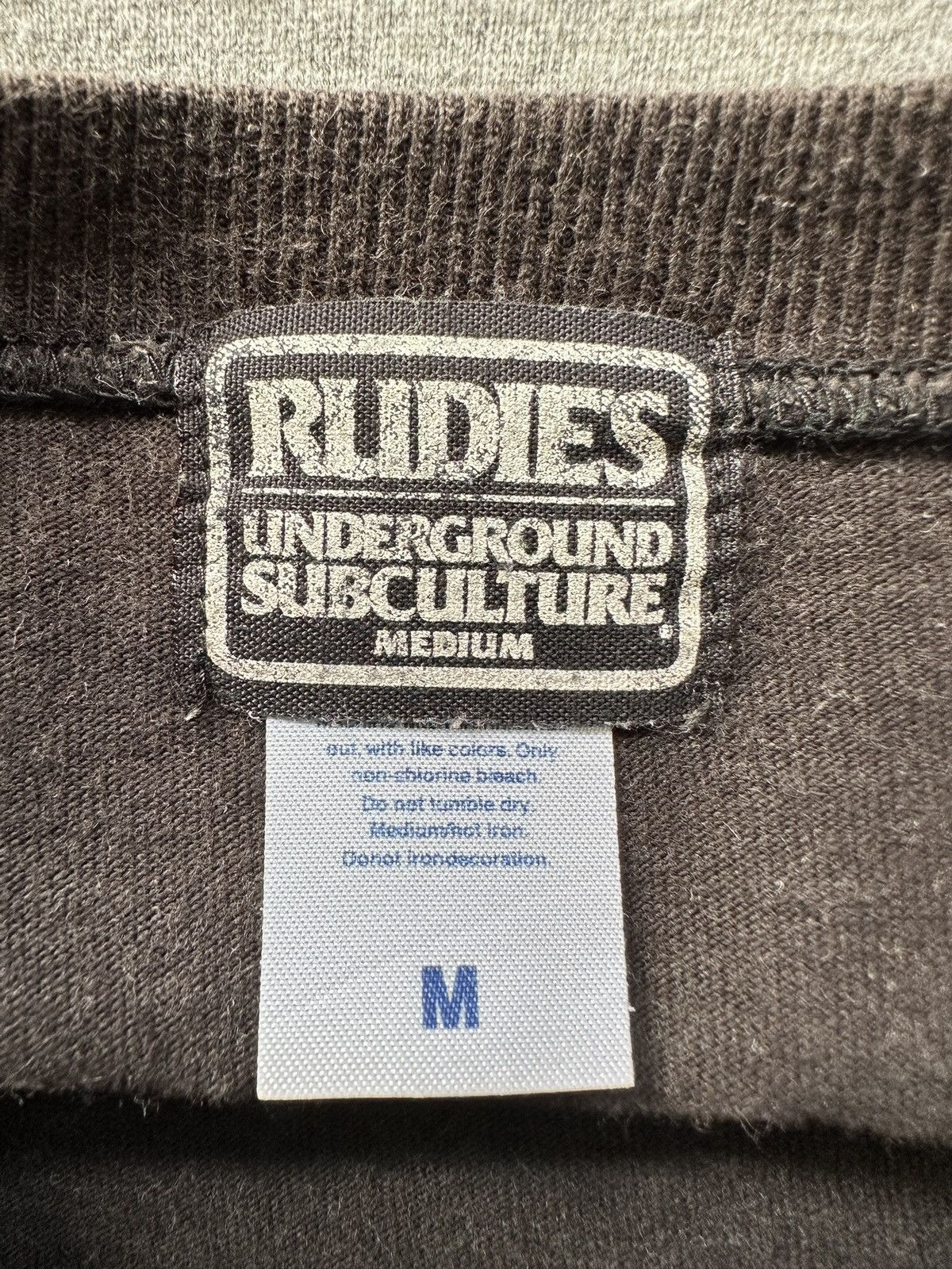 RUDE GALLERY 00's Rudies '' Extreme'' raglan style tee Size US M / EU 48-50 / 2 - 14 Thumbnail