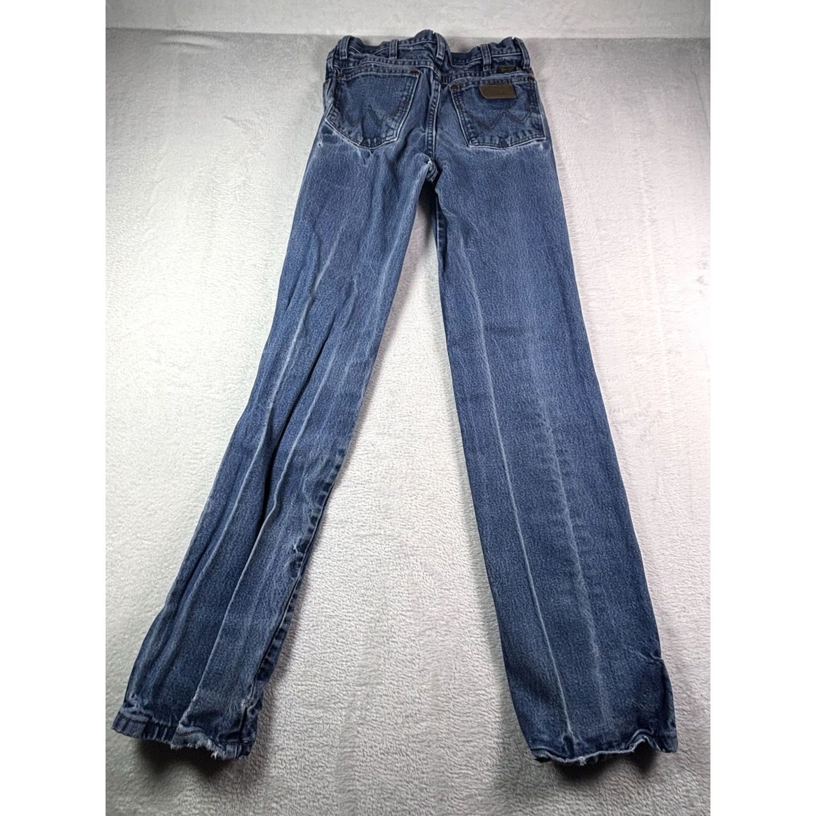Wrangler VINTAGE Wrangler Men's Jeans 28x34 Blue Denim Cowboy Cut Rodeo Western Rancher Jeans Size US 28 / EU 44 - 2 Thumbnail