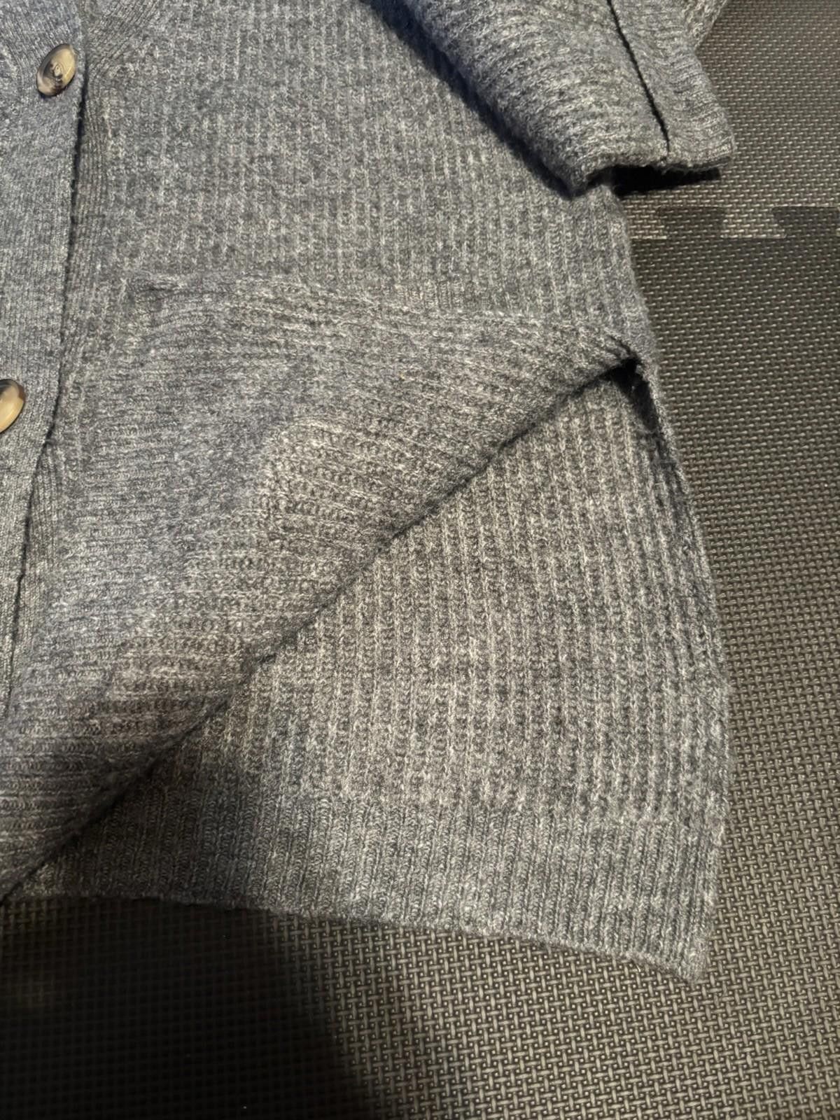 NBDN Nobrandedon Aradina Grey Button Up Cardigan Acrylic Woman’s Size Small Size S / US 4 / IT 40 - 5 Thumbnail